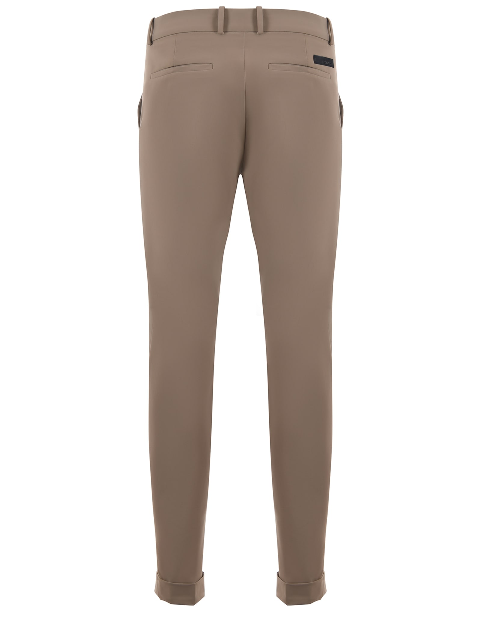 Shop Rrd - Roberto Ricci Design Pantaloni Rrd Revo Chino In Tessuto Tecnico Stretch Disponibile Store Scafati In Beige