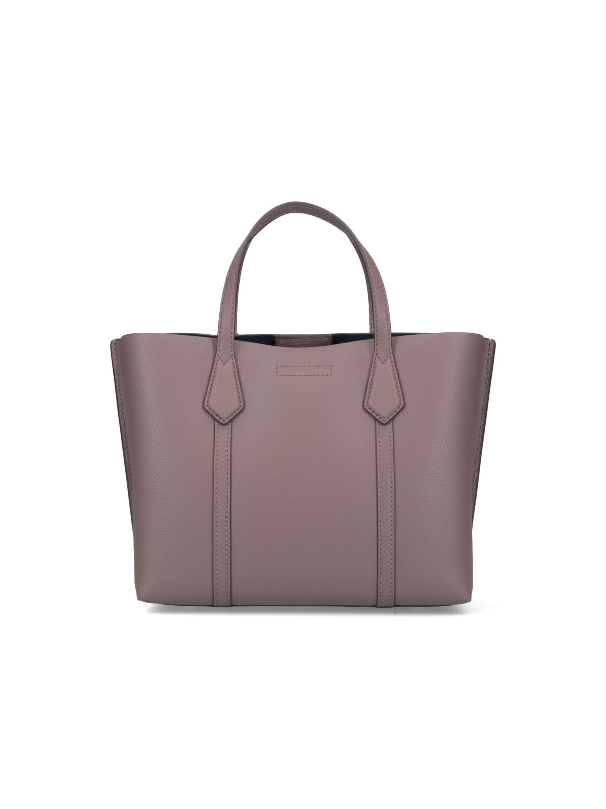 Shop Tory Burch Small Tote Bag Perry In Taupe