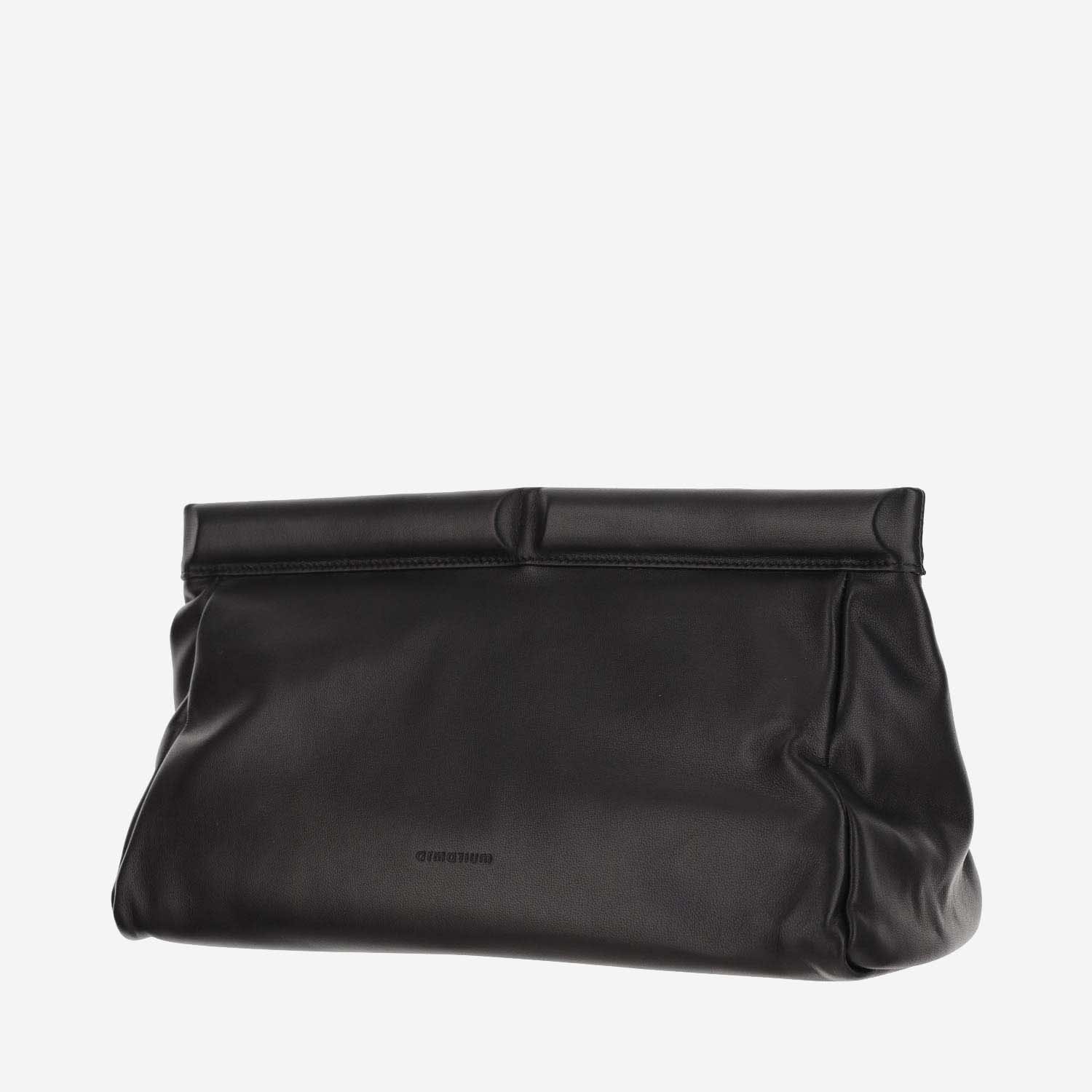 Shop Armarium Eloisa Leather Handbag In Black