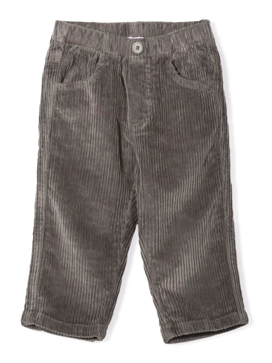 Il Gufo Kids' Pantalone In Grey