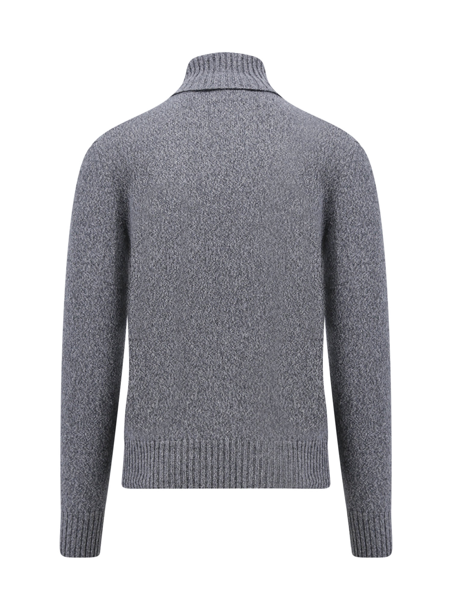 Shop Ami Alexandre Mattiussi Sweater In Grey