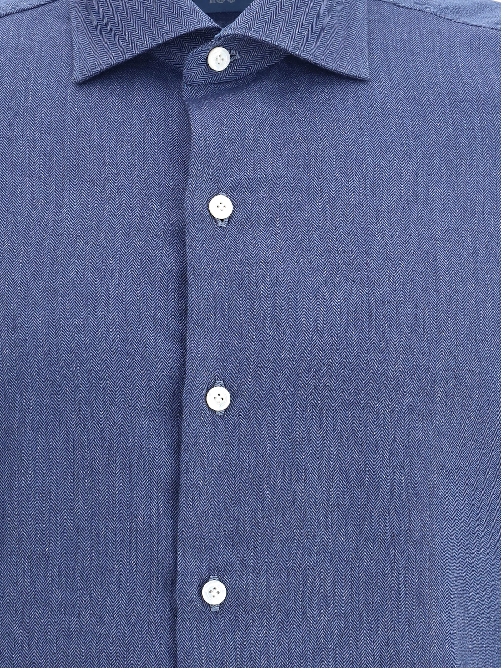 Finamore 1925 Finamore Shirts In Blue