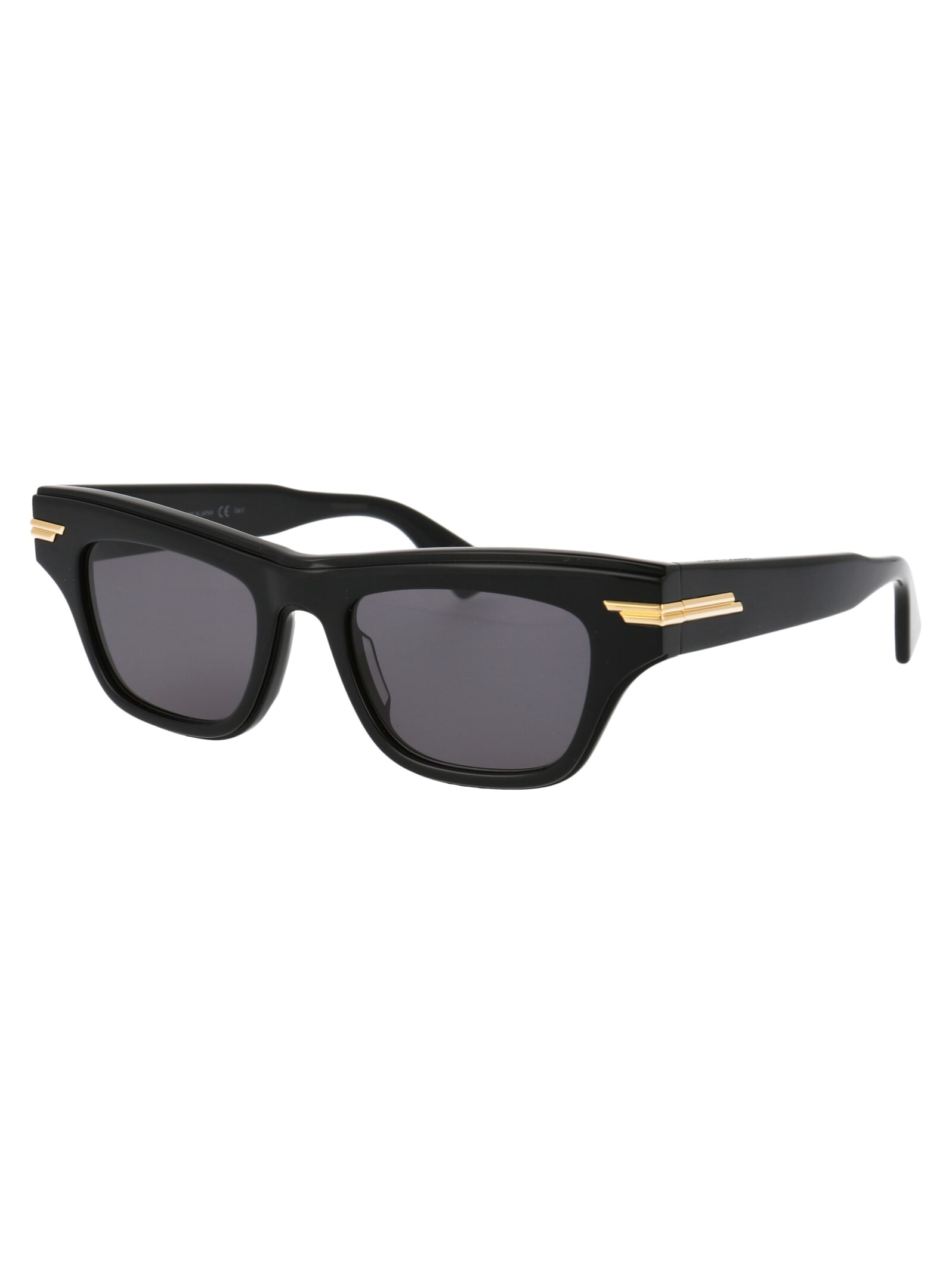 Shop Bottega Veneta Bv1122s Sunglasses In 001 Black Black Grey