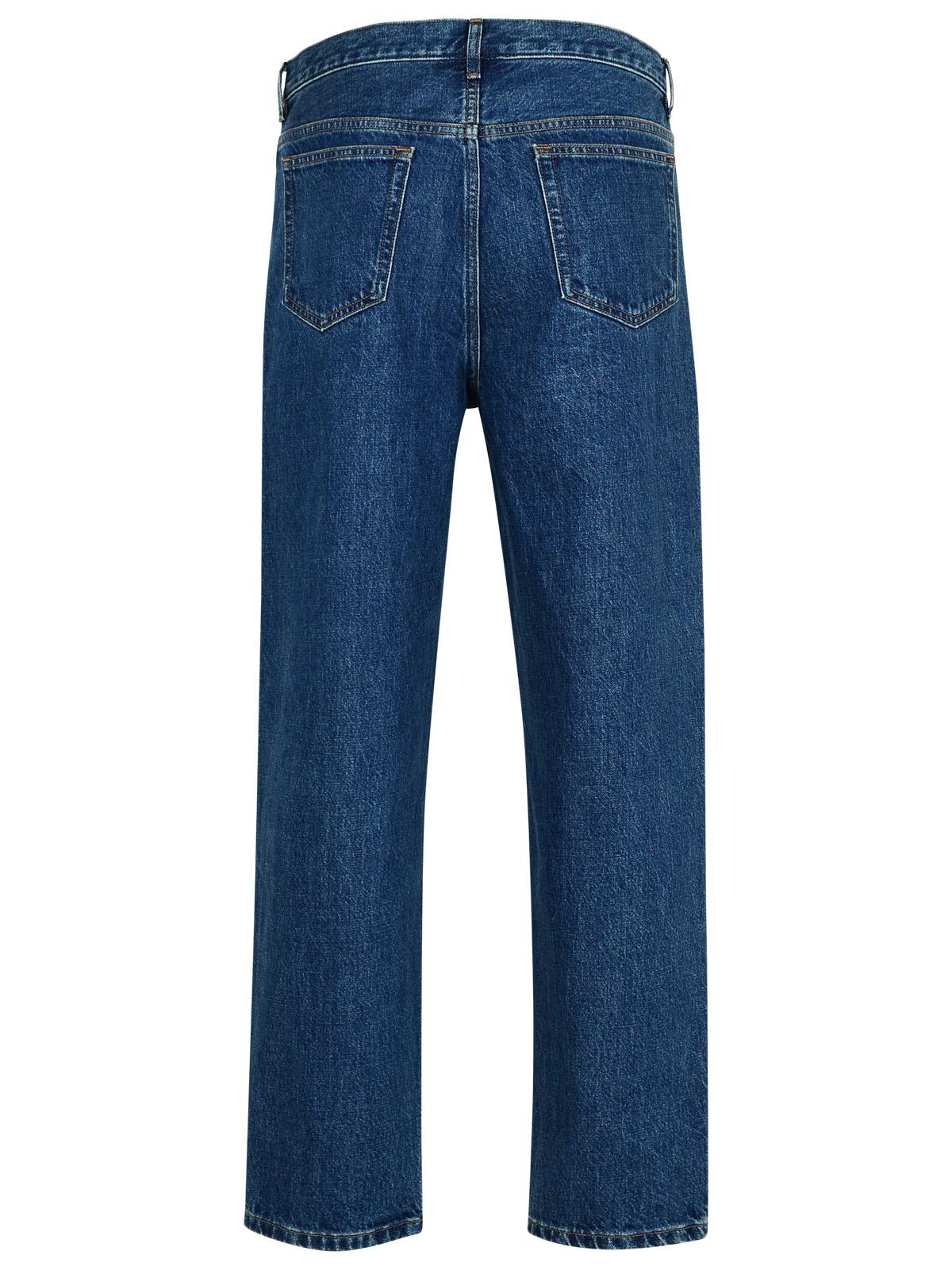 Apc A.p.c. Relaxed Jeans In Blue