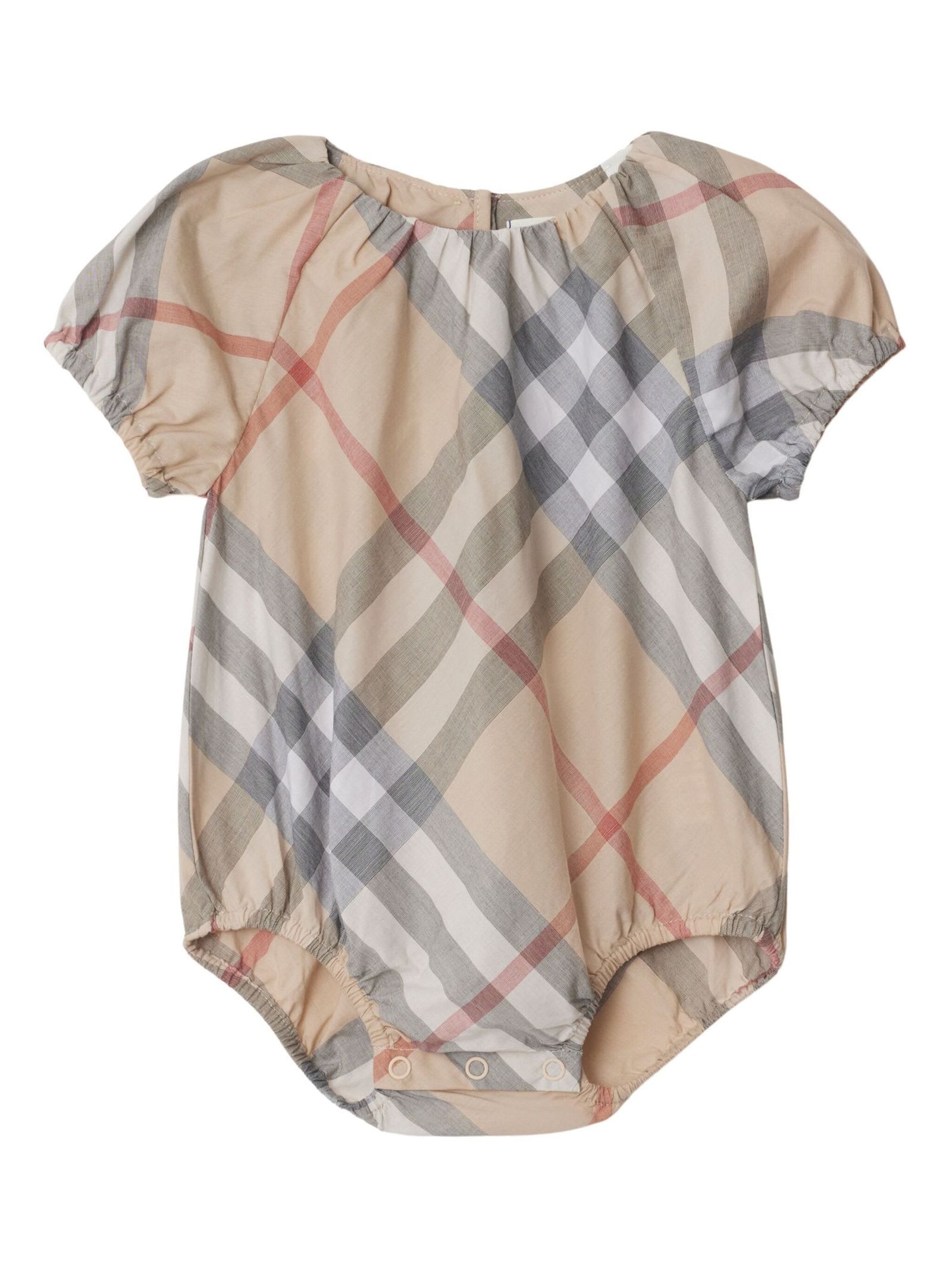 専用　Burberry kids 140 10Y Burberry Little Kid's & Kid's Noah Check Cotton & Leather