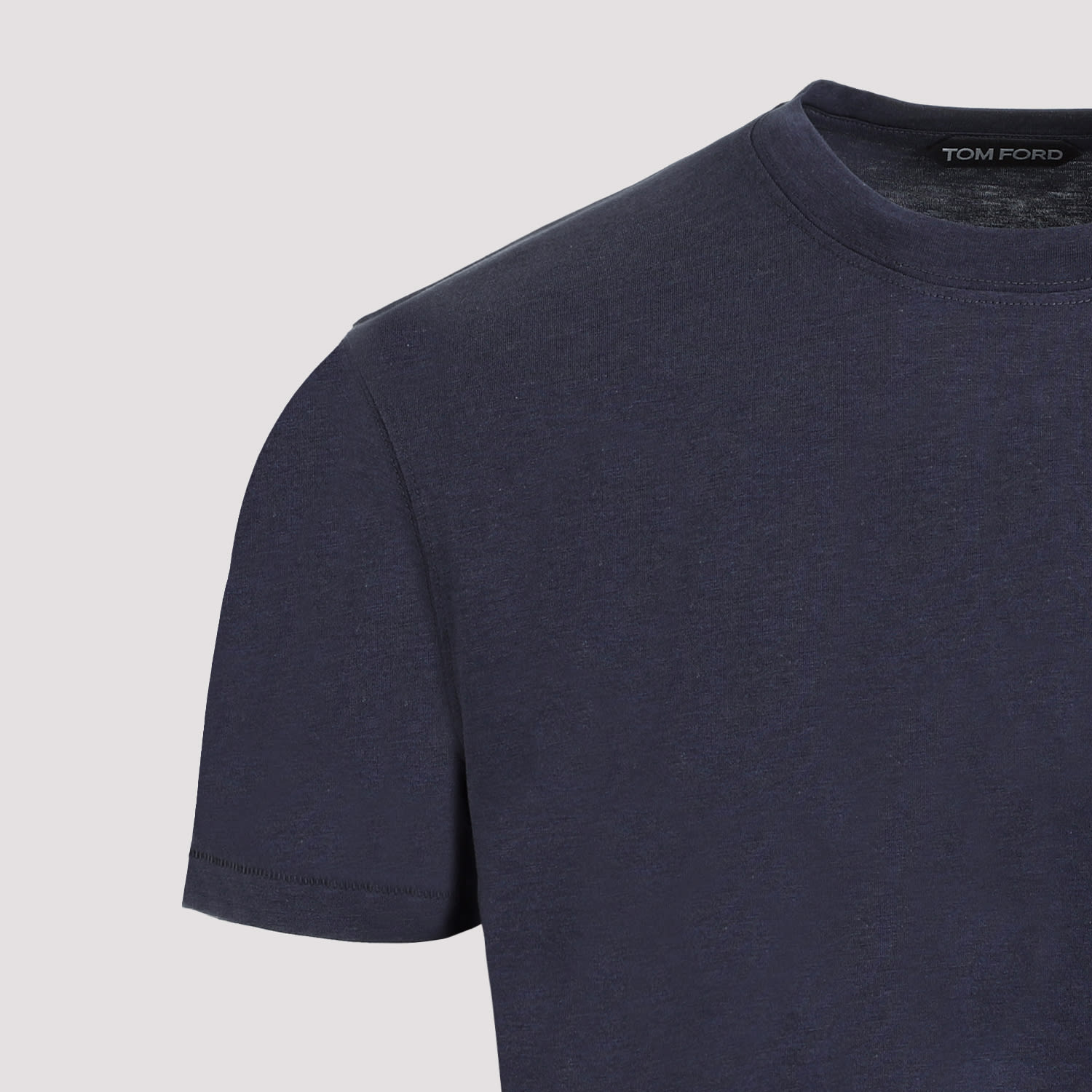 Shop Tom Ford T-shirt In Dark Blue