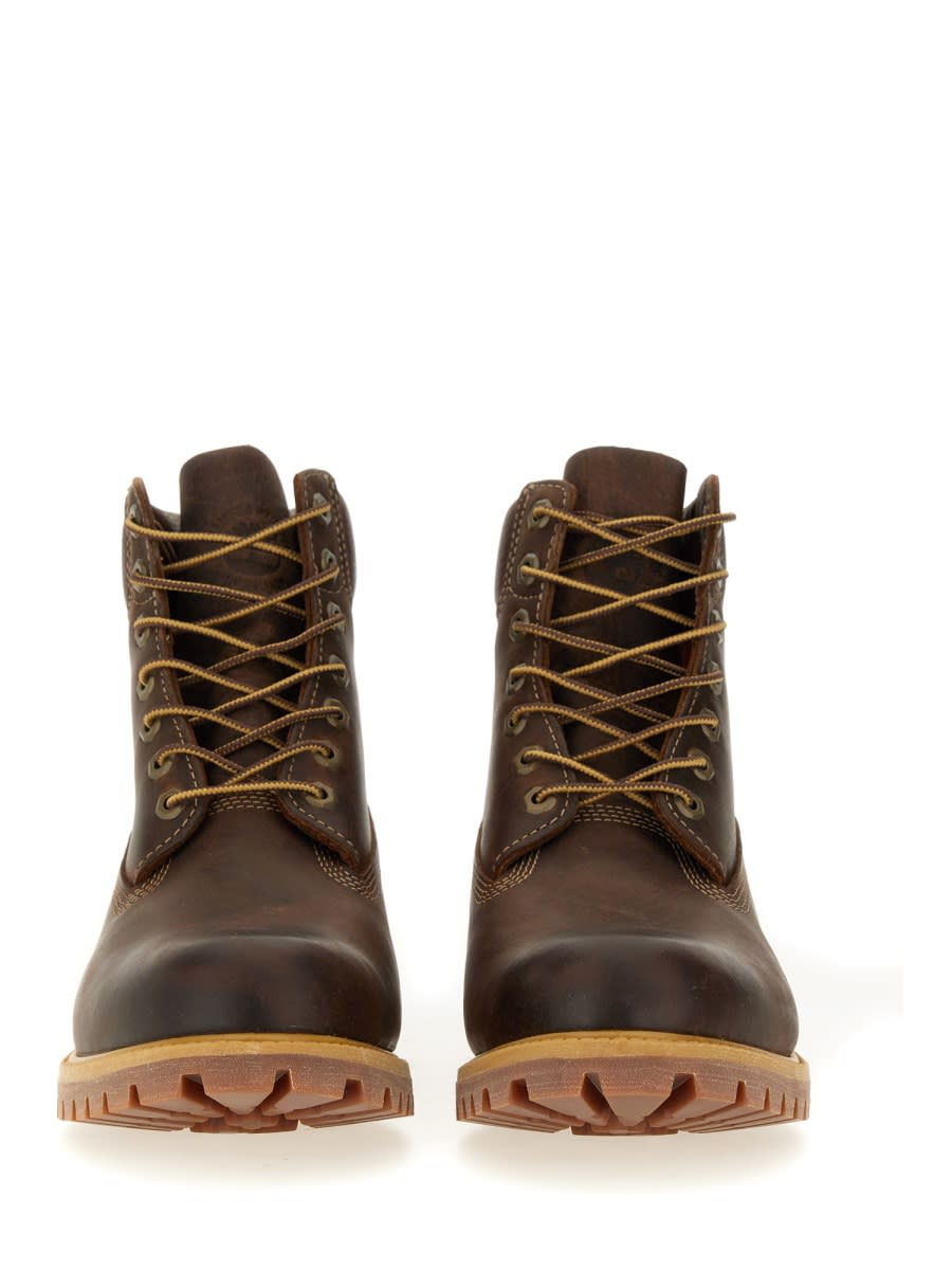 Shop Timberland ® Waterproof Lace-up Boot In Brown