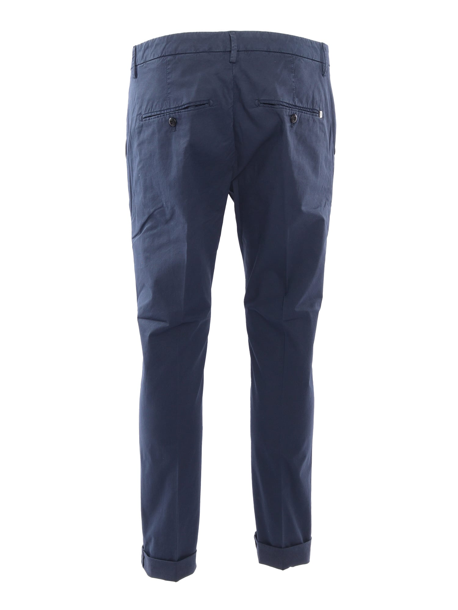 Shop Dondup Blue Chino Trousers