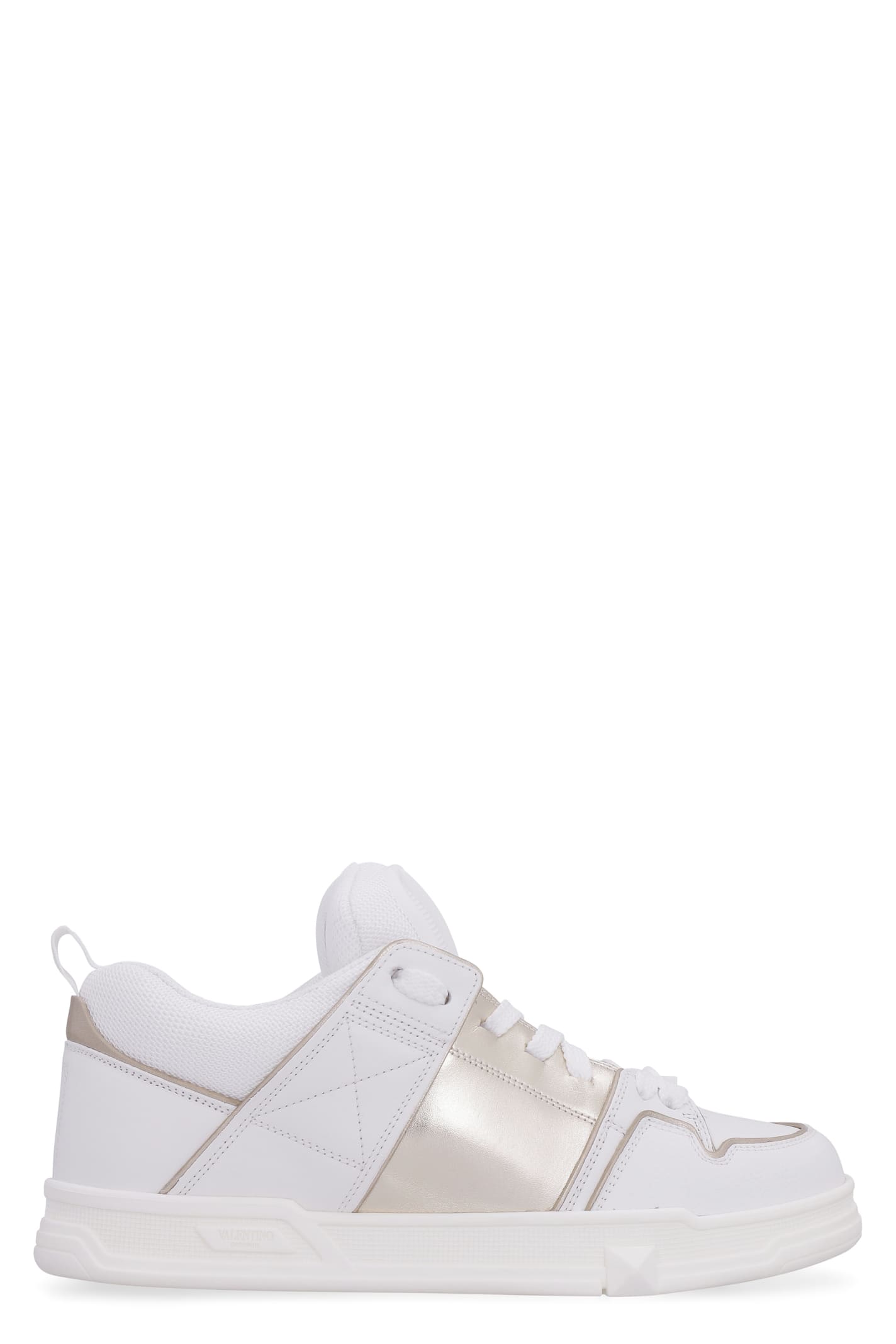 Valentino Open Skate Leather Low-top Sneakers