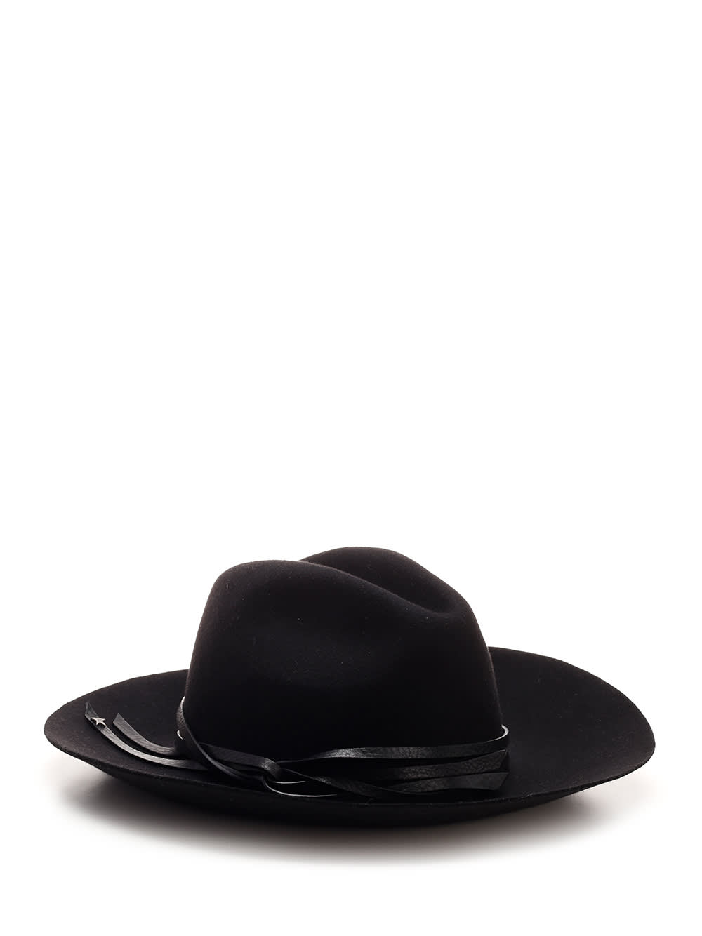 Shop Golden Goose Fedora Hat In Black