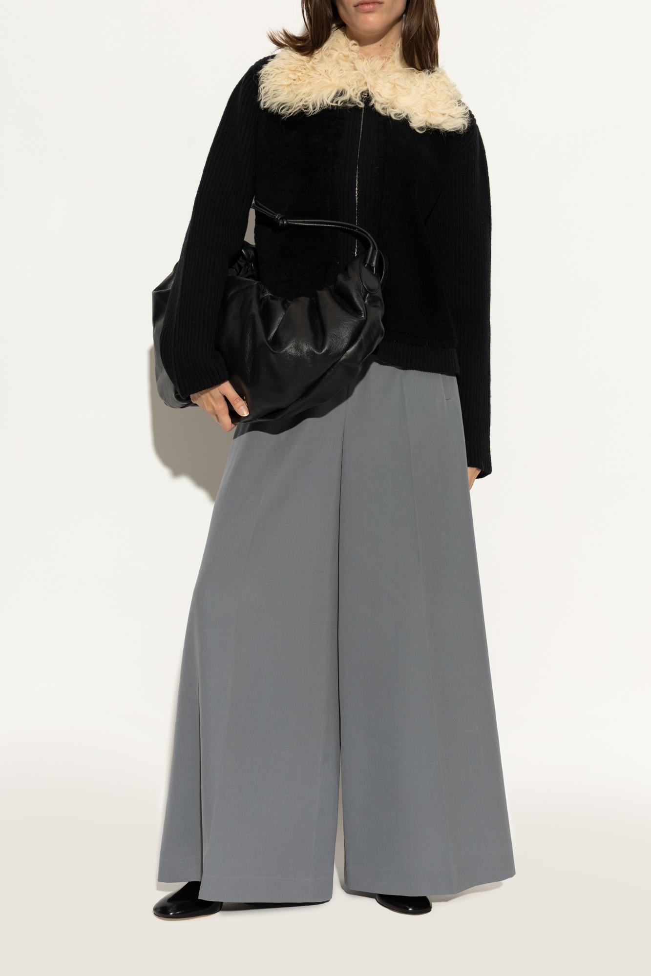 Marni Leather Heeled Ankle Boots In Animal Print