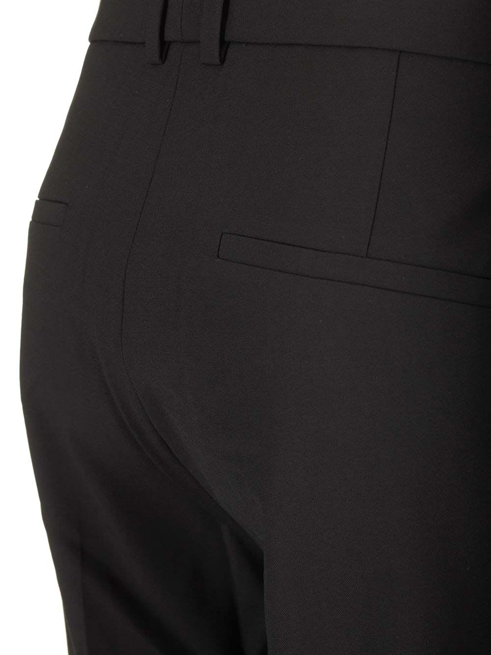 Shop Theory Demitria Trousers In Black