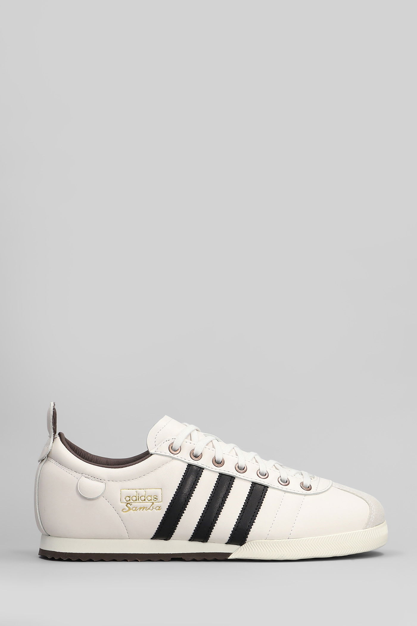 Samba 62 Sneakers In White Leather