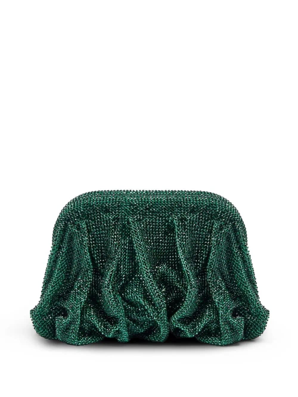 Shop Benedetta Bruzziches Satisfaction - Venus La Petite Clutch In Green