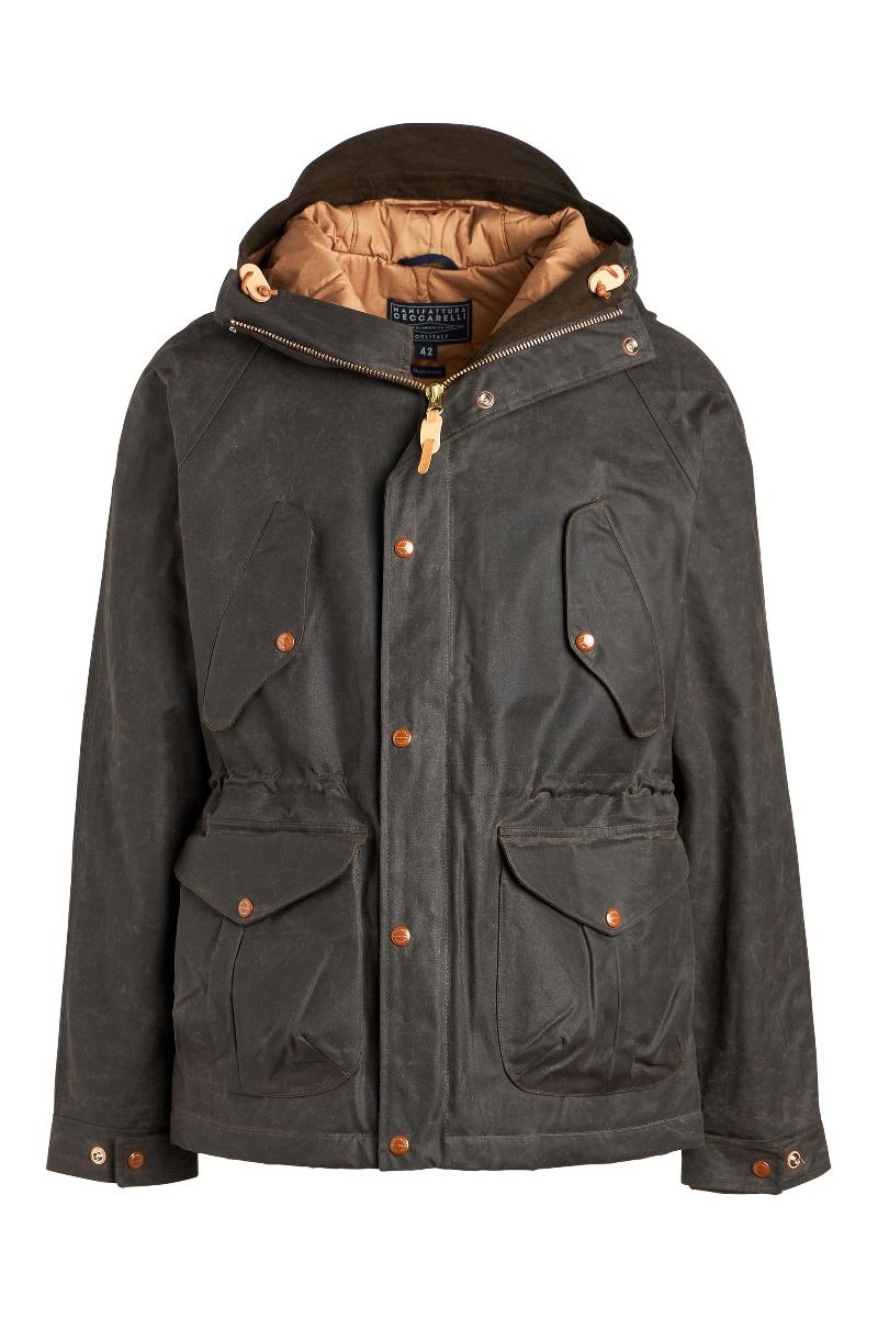 Manifattura Ceccarelli New Fisherman Parka In Brown