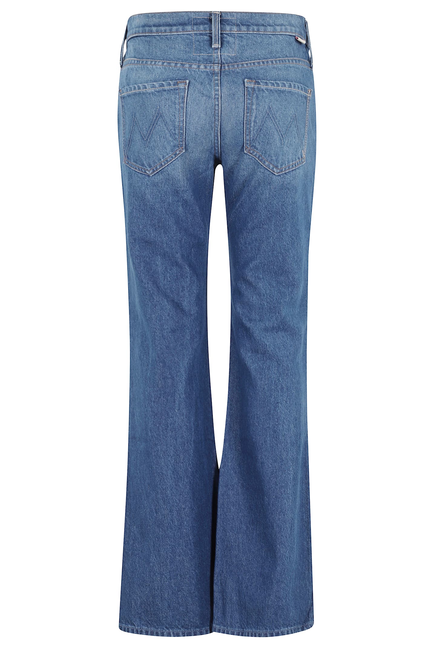 Mother Five-pocket Denim Jeans In Blue