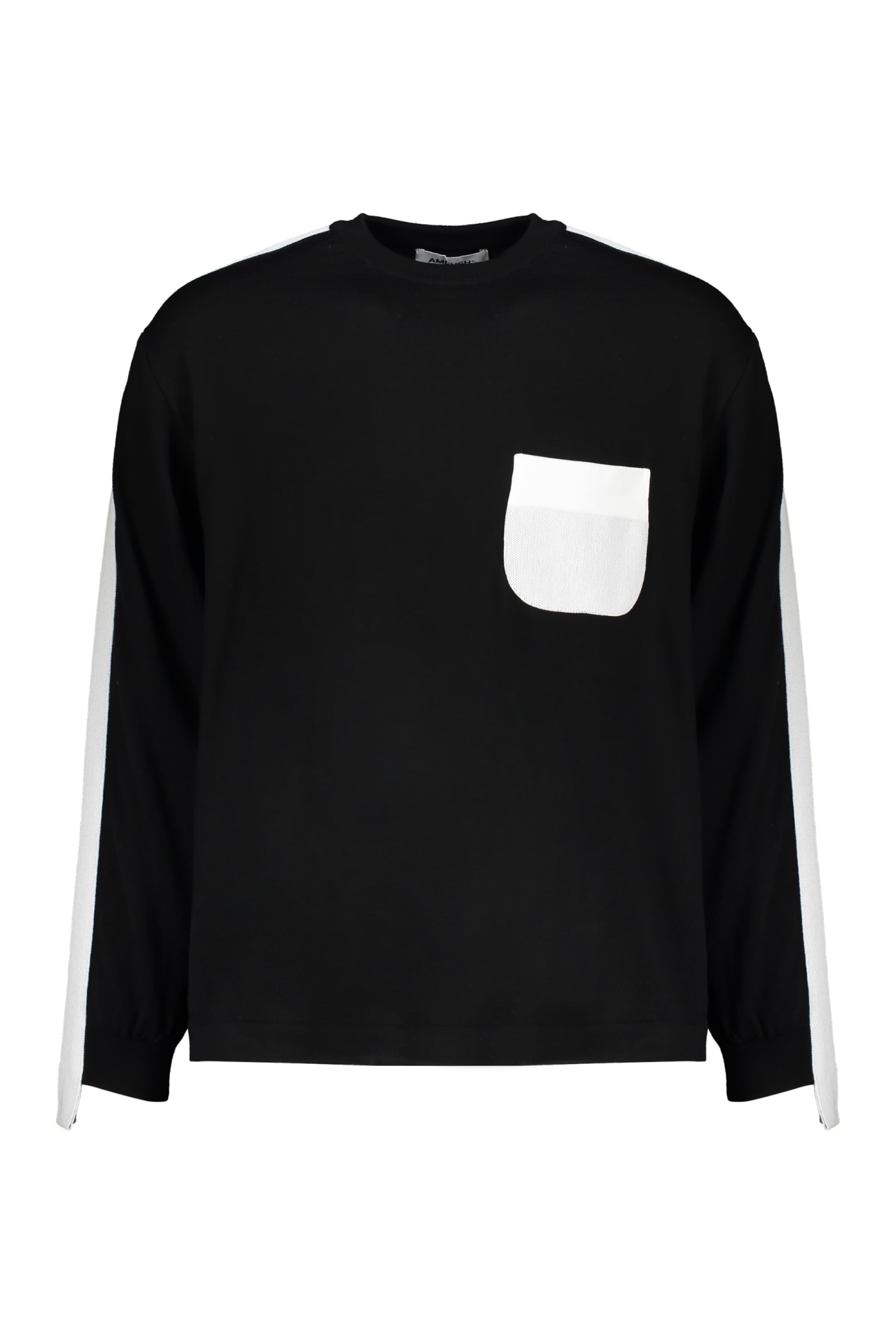 Shop Ambush Crew-neck Sweater In Black