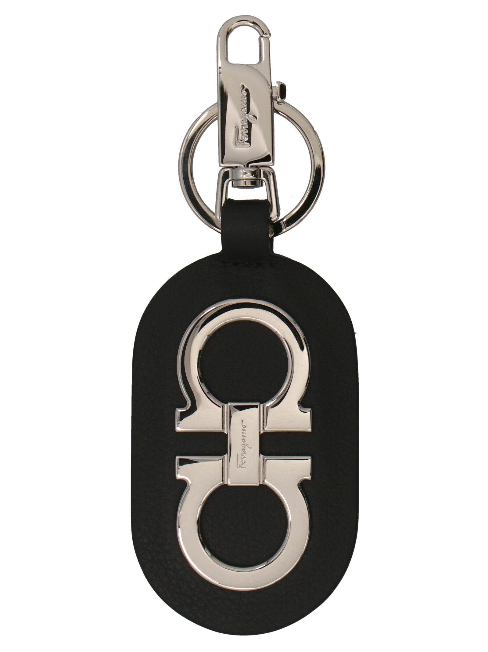 Salvatore Ferragamo Black Keychain