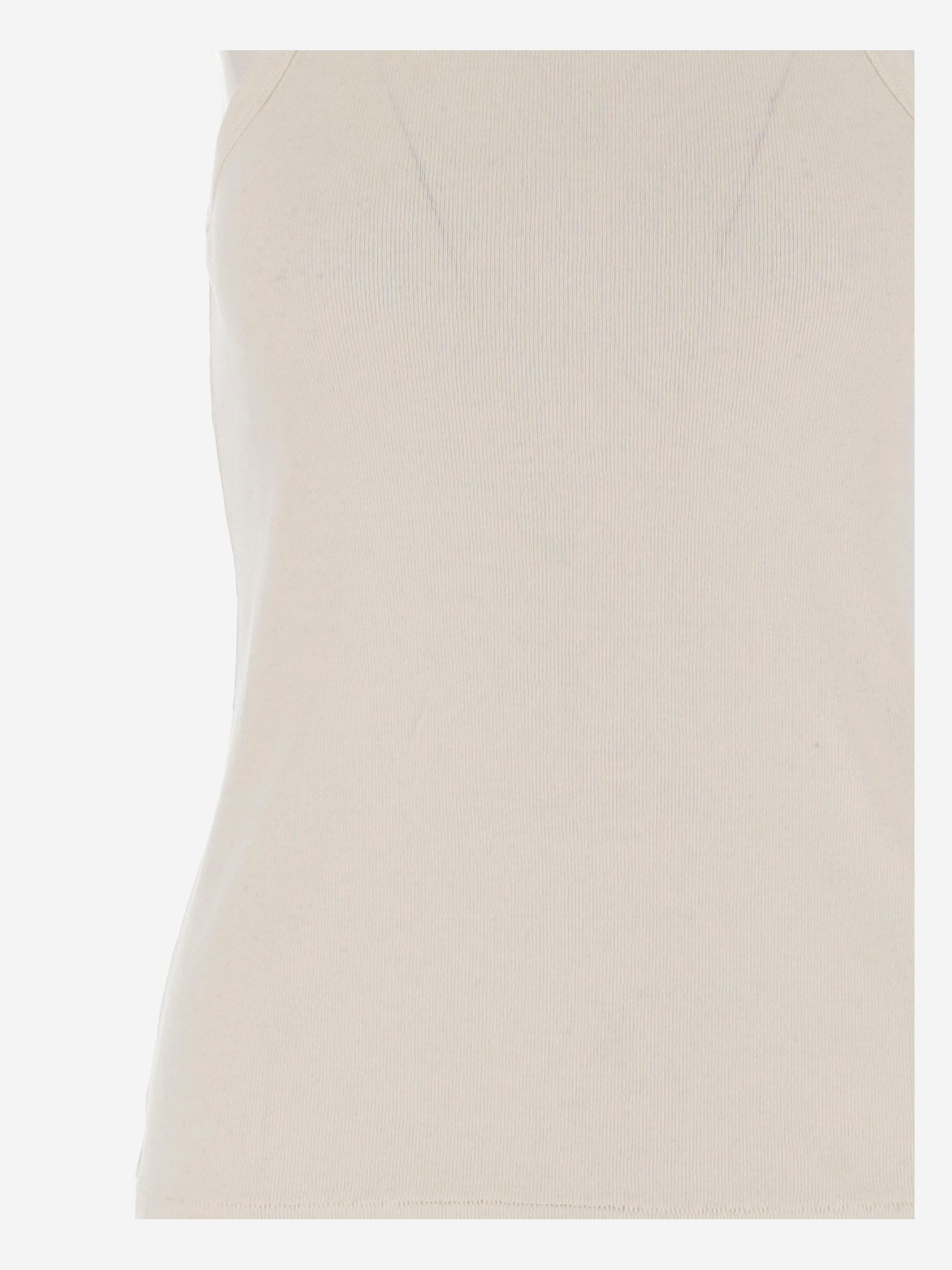 By Malene Birger Lise Tank Top In Lyocell Blend In Neutral