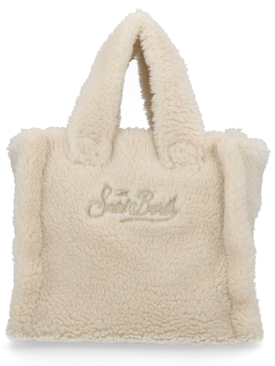 Mc2 Saint Barth Vanity Mini Tote Bag In White