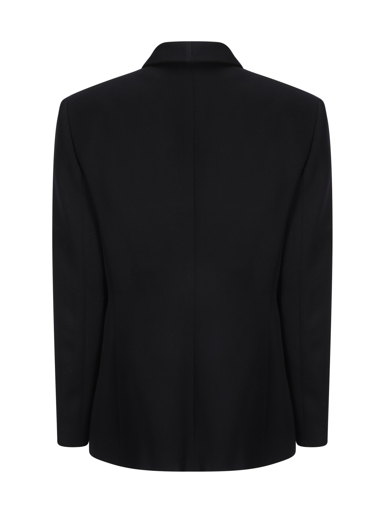 Shop Giorgio Armani Blazer Jacket In Uc001