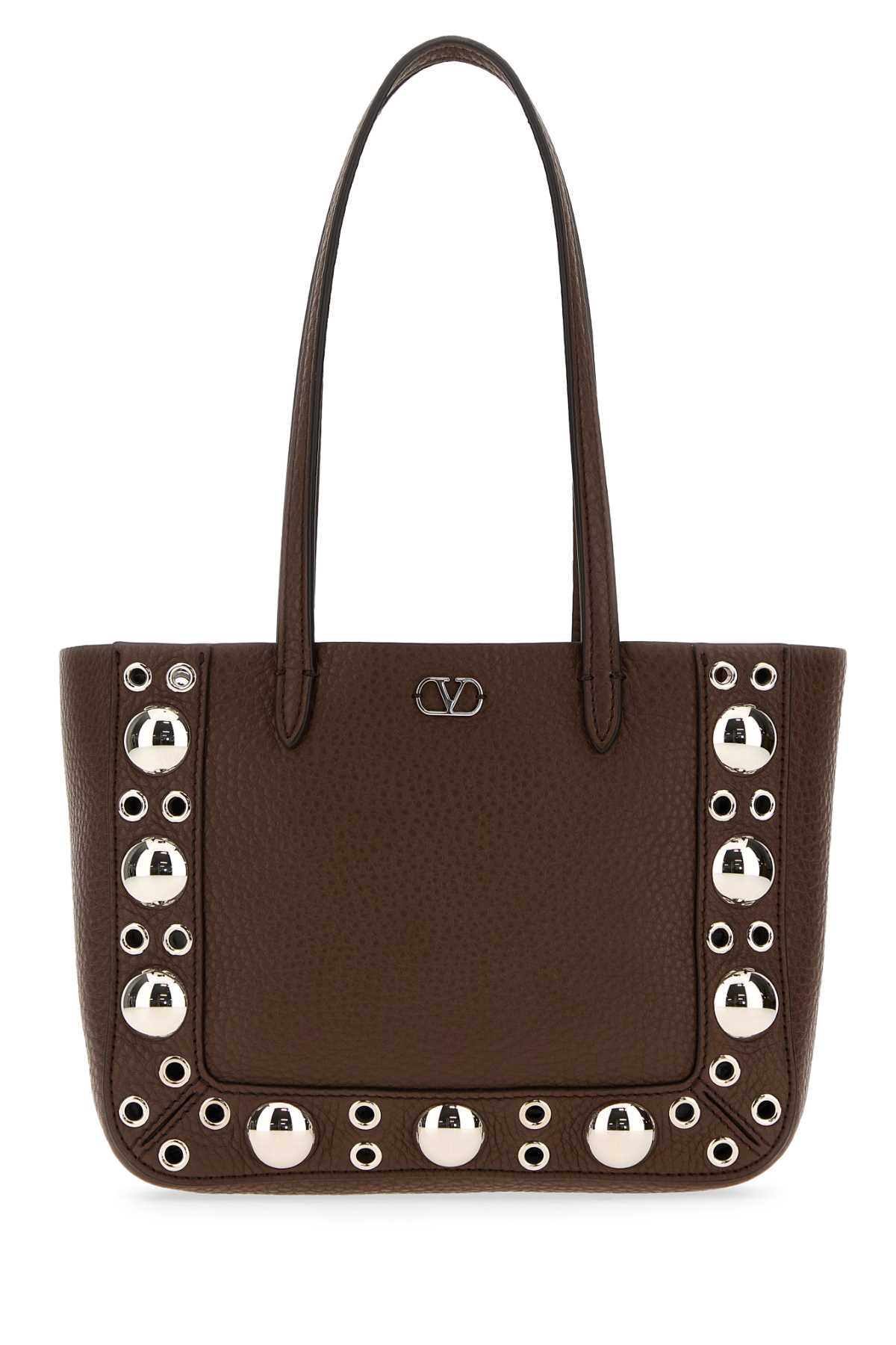 Valentino Brown Nellcote Mini Tote In Brown