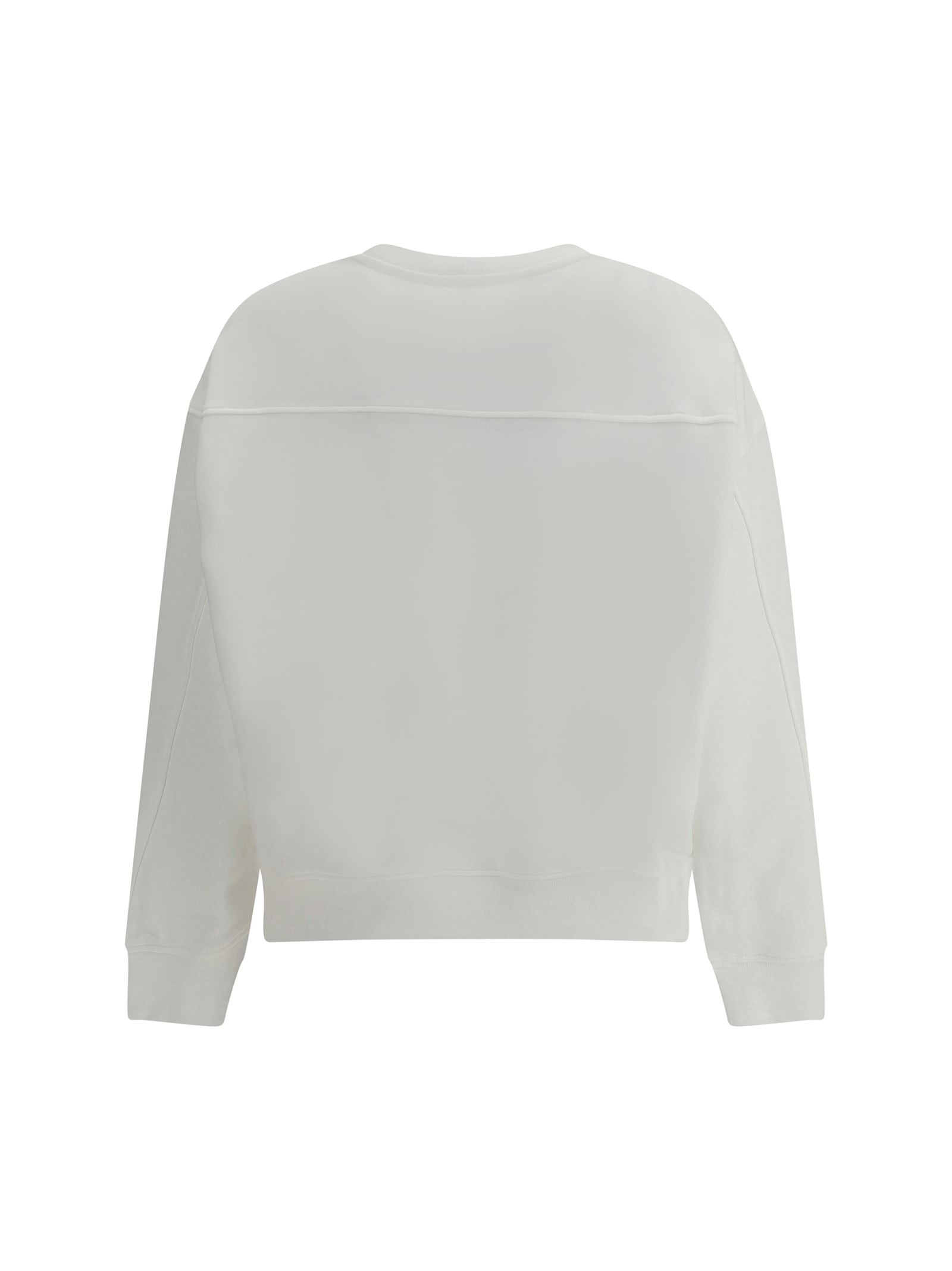 Pinko Embroidered Logo Sweatshirt In White