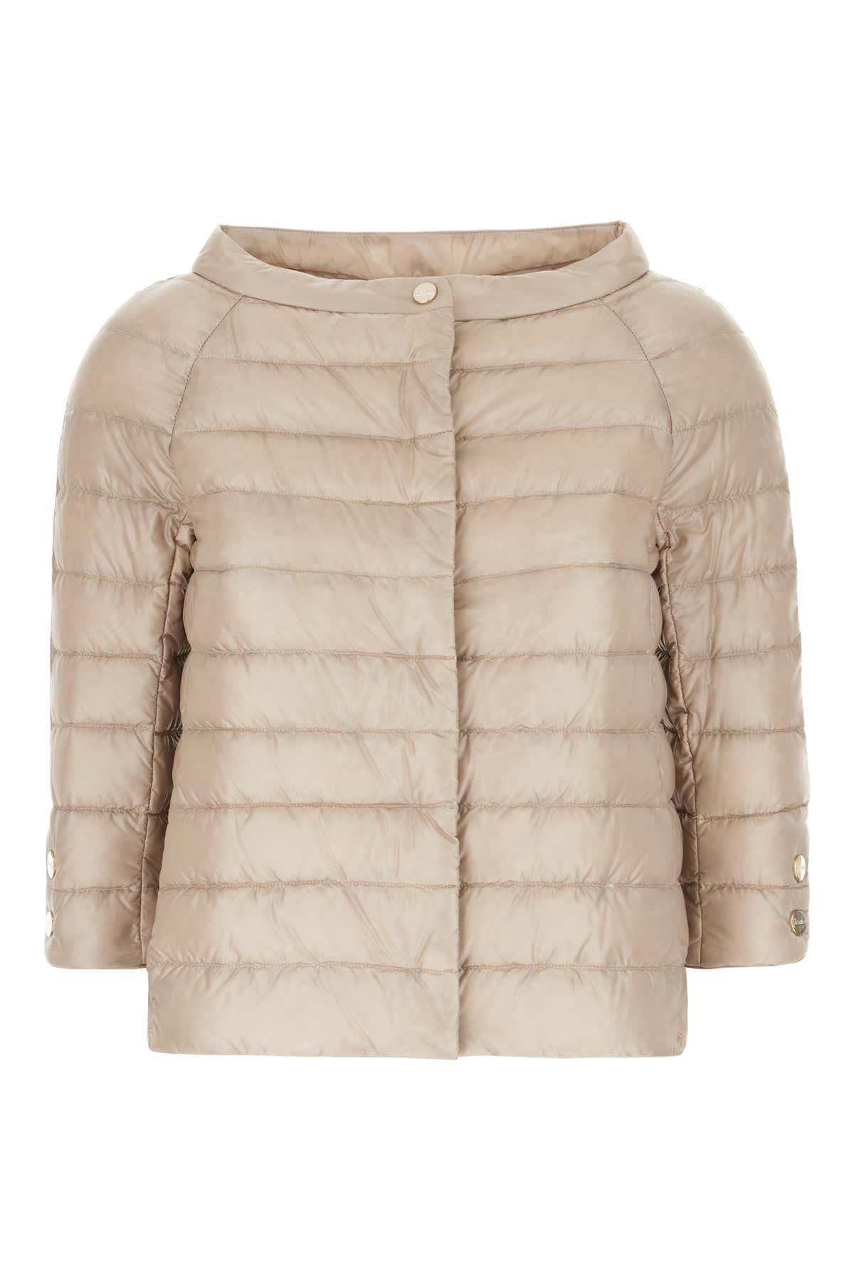 Cappuccino Nylon Down Jacket