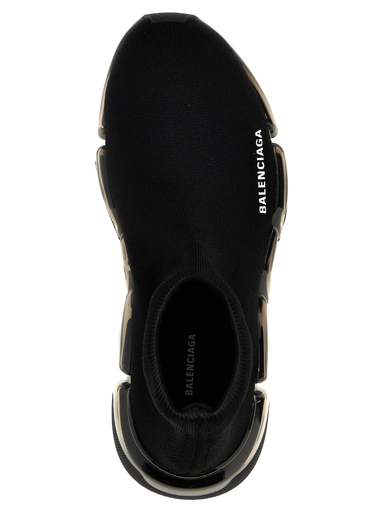 Shop Balenciaga Speed 2.0 Sneakers In Black