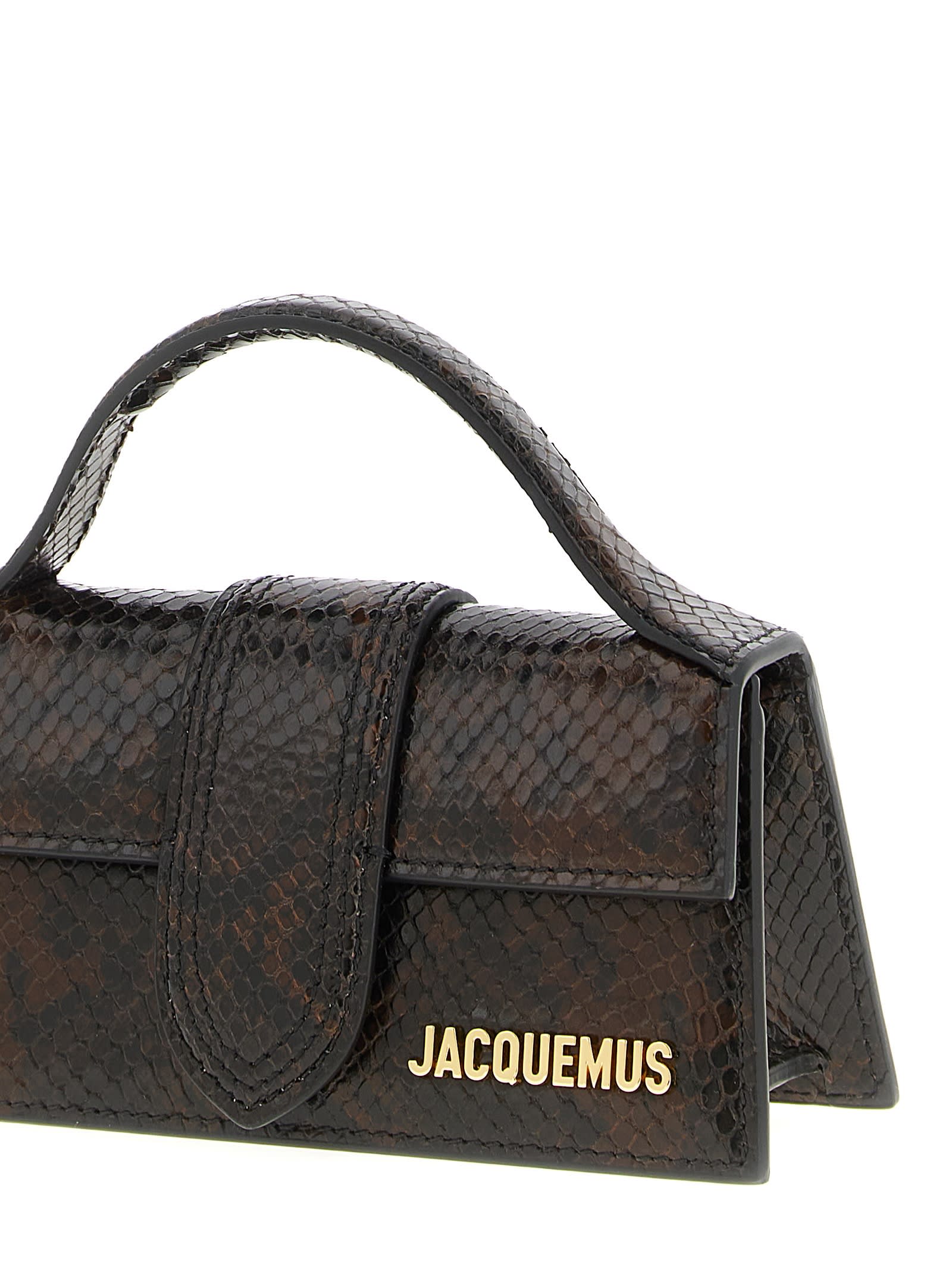 Jacquemus Le Bambino Hand Bags Brown In Brown