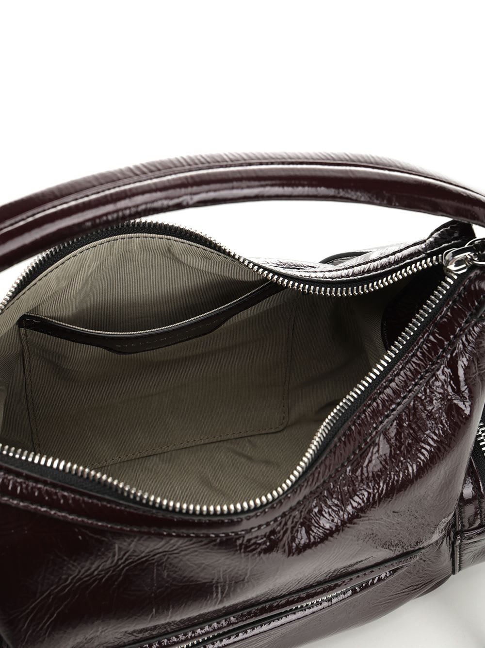 Stella Mccartney Dartmoor Shoulder Bag Adjustable Strap In Burgundy