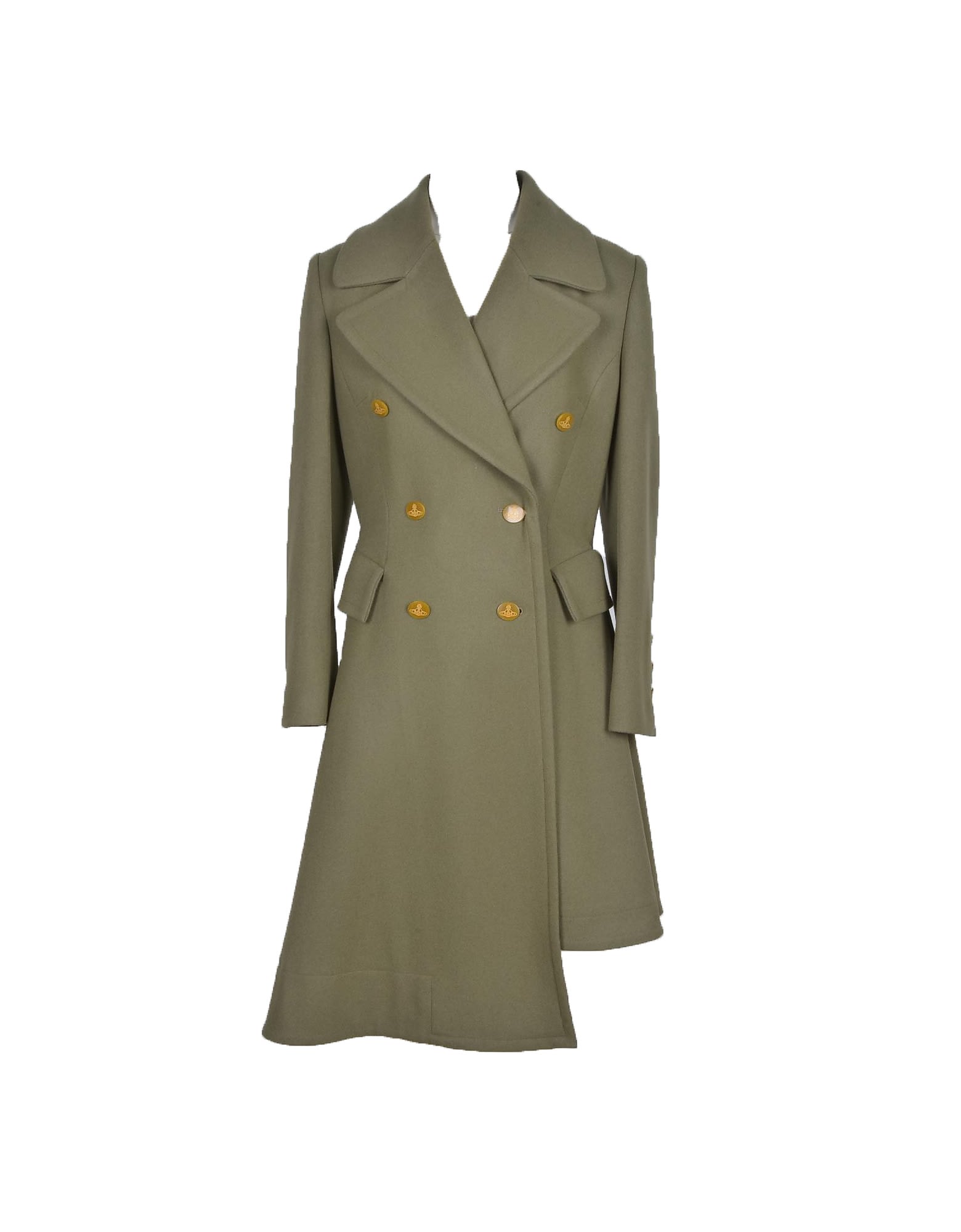 Vivienne Westwood Womens Green Coat