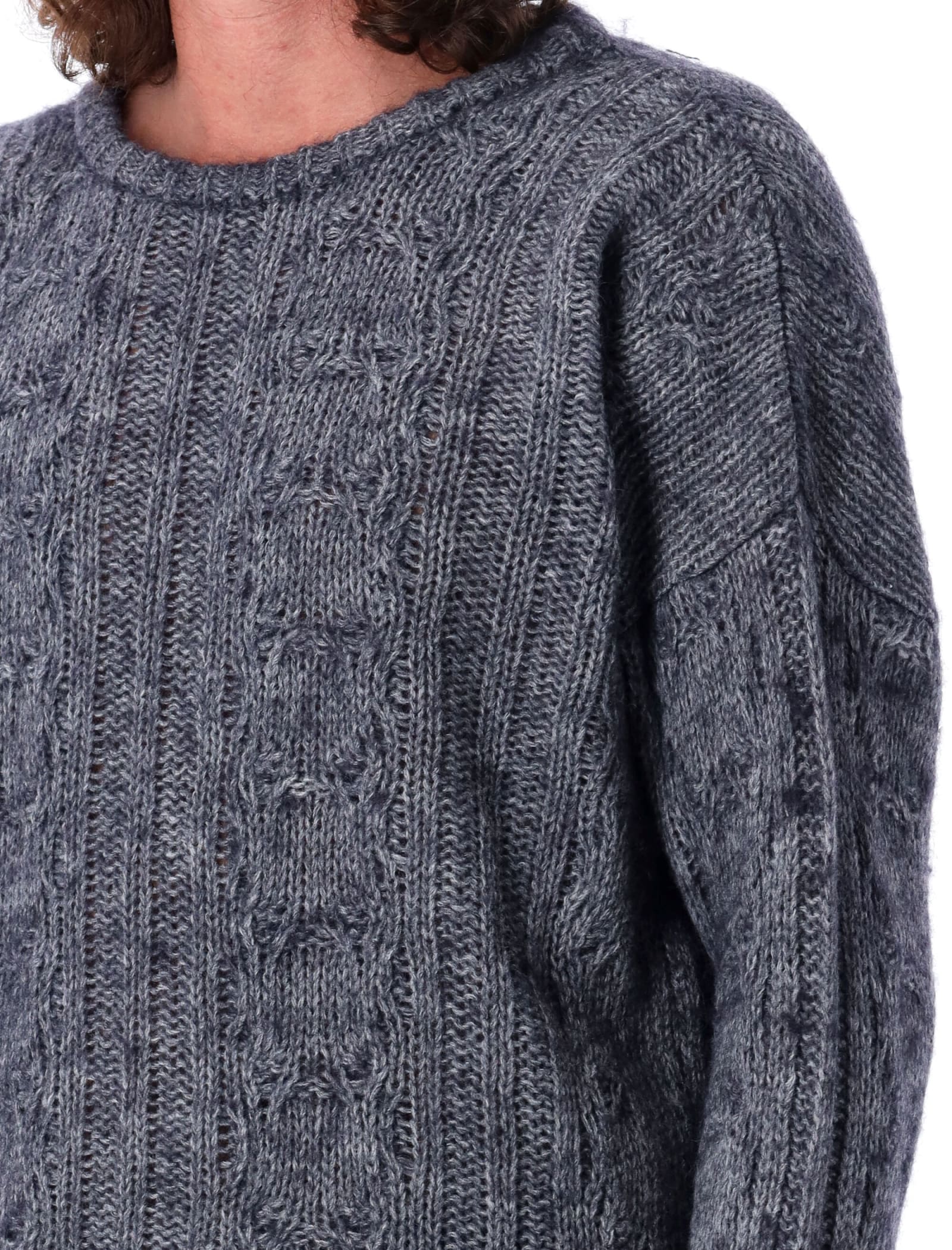 Shop Our Legacy Pop Over Sweater In Stormy Blue