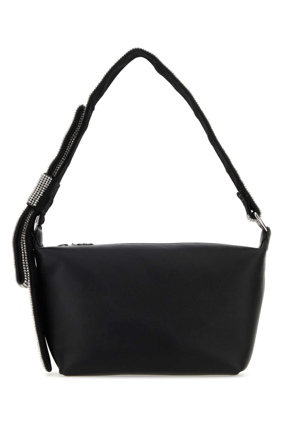 Black Nappa Leather Shoulder Bag