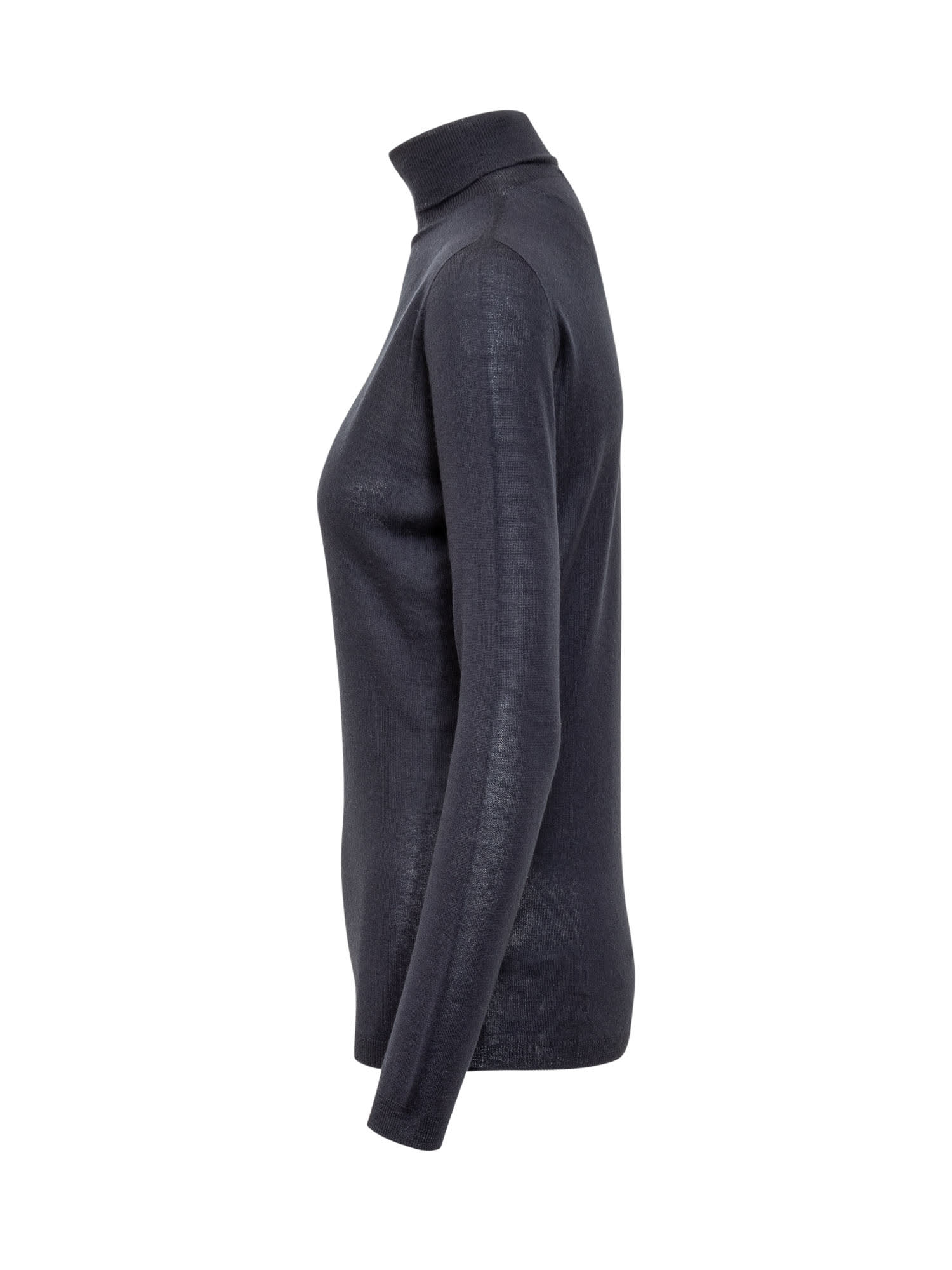 Shop Fabiana Filippi Dolcevita Sweater In Blue