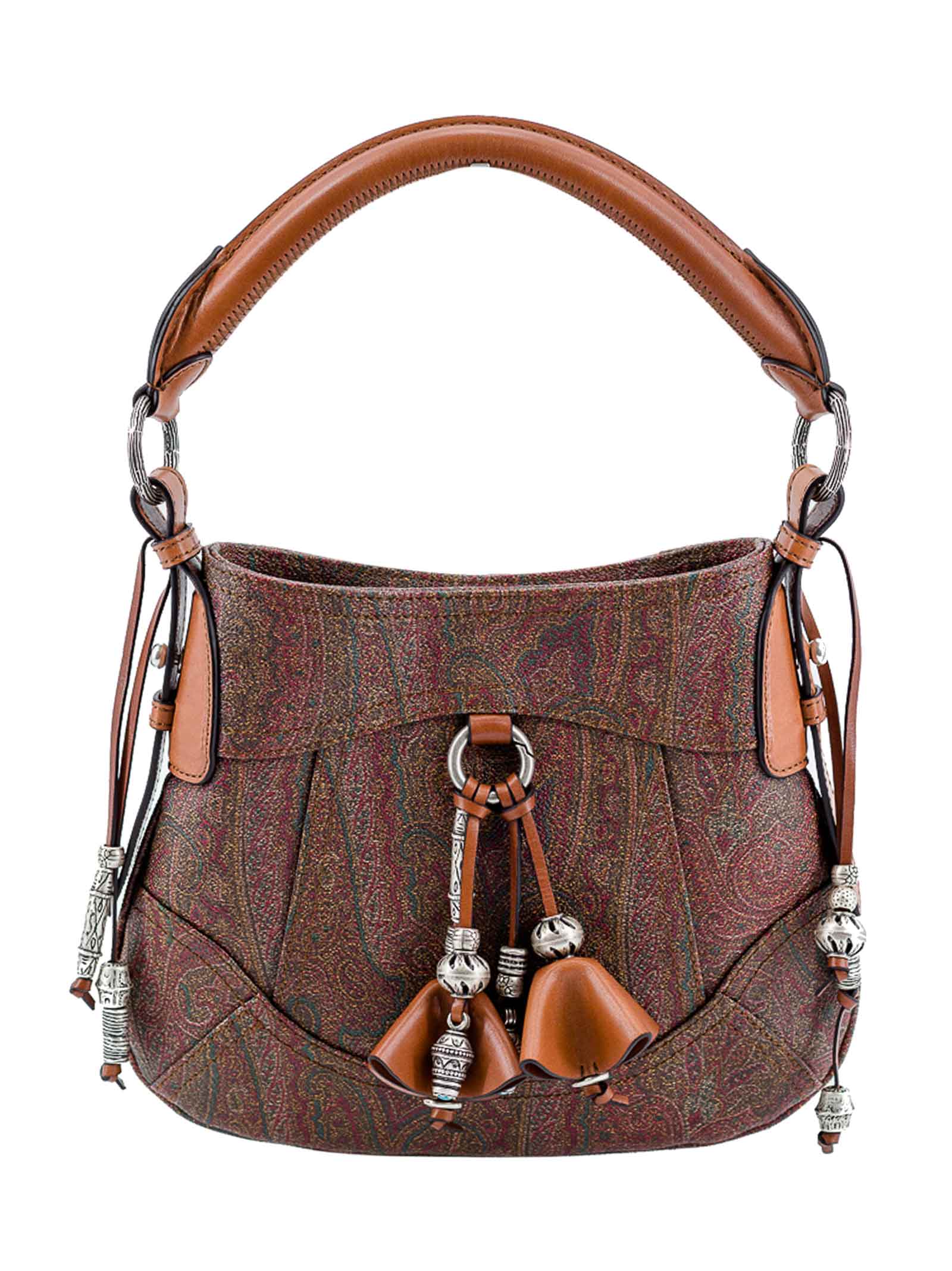 Etro Calf Leather Blend Tote Bag
