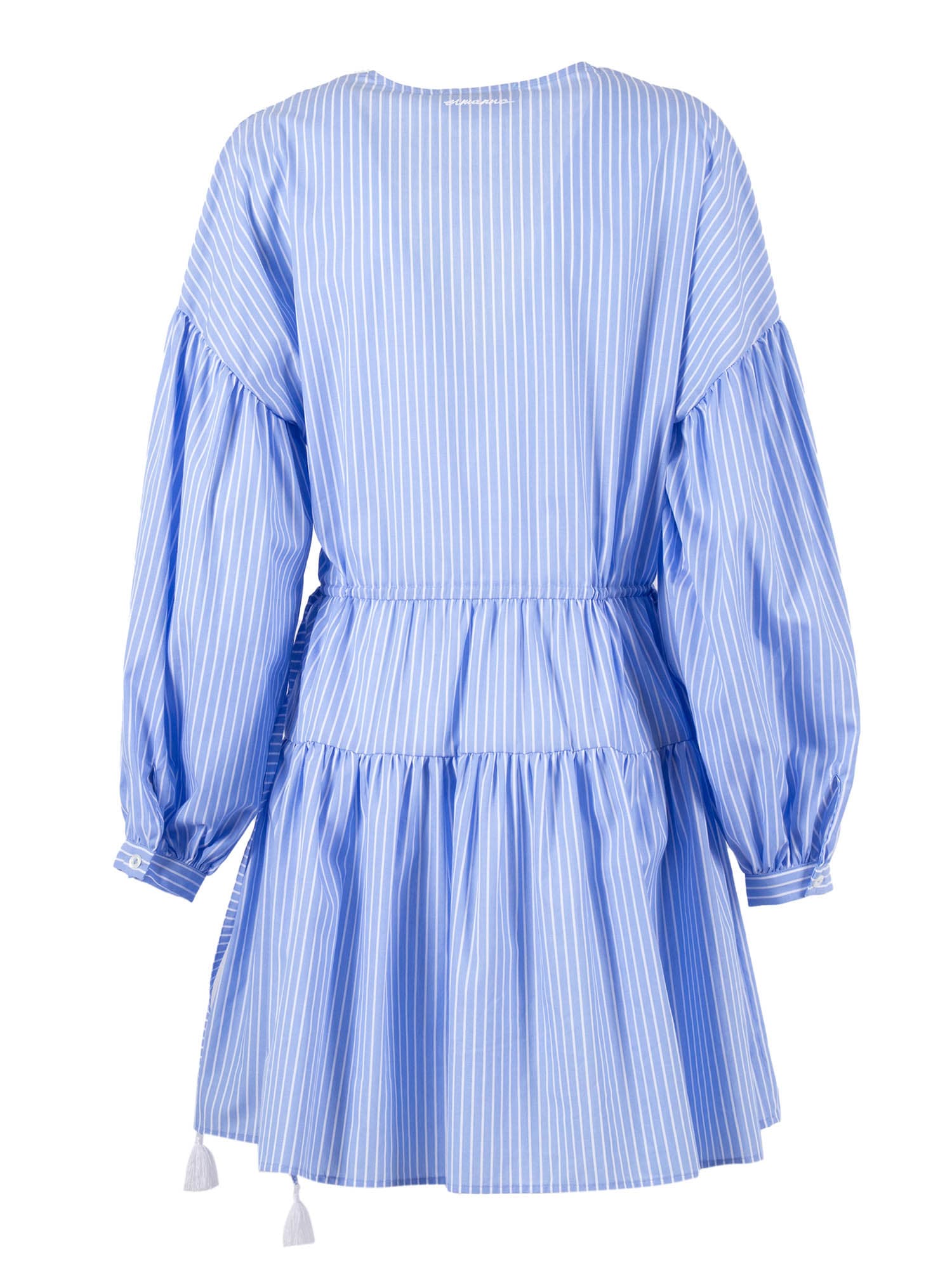 Ermanno Ermanno Scervino L/s Mini Dress In Multi