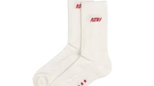 Autry Socks In Bianco