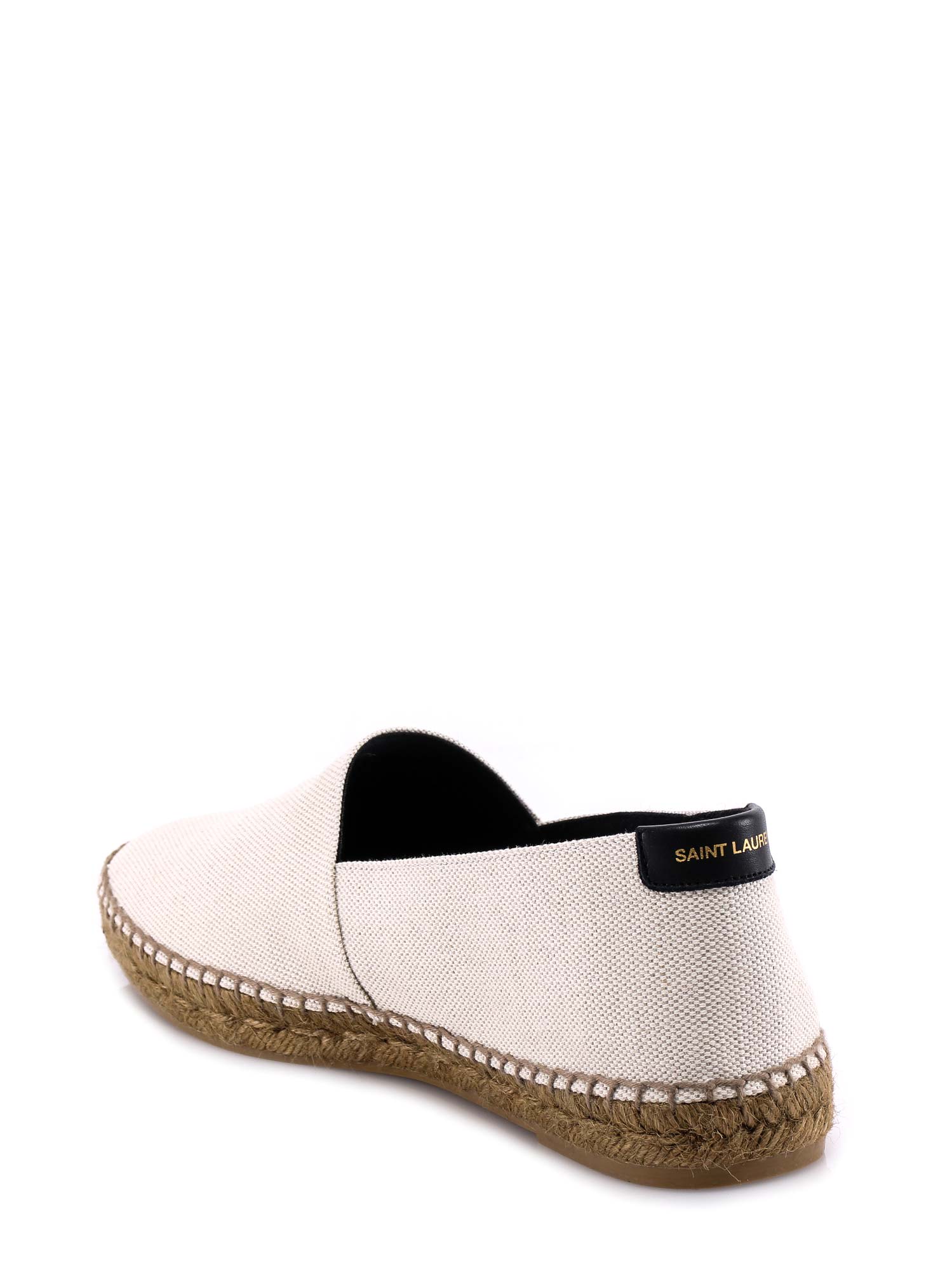 Shop Saint Laurent Espadrilles In White