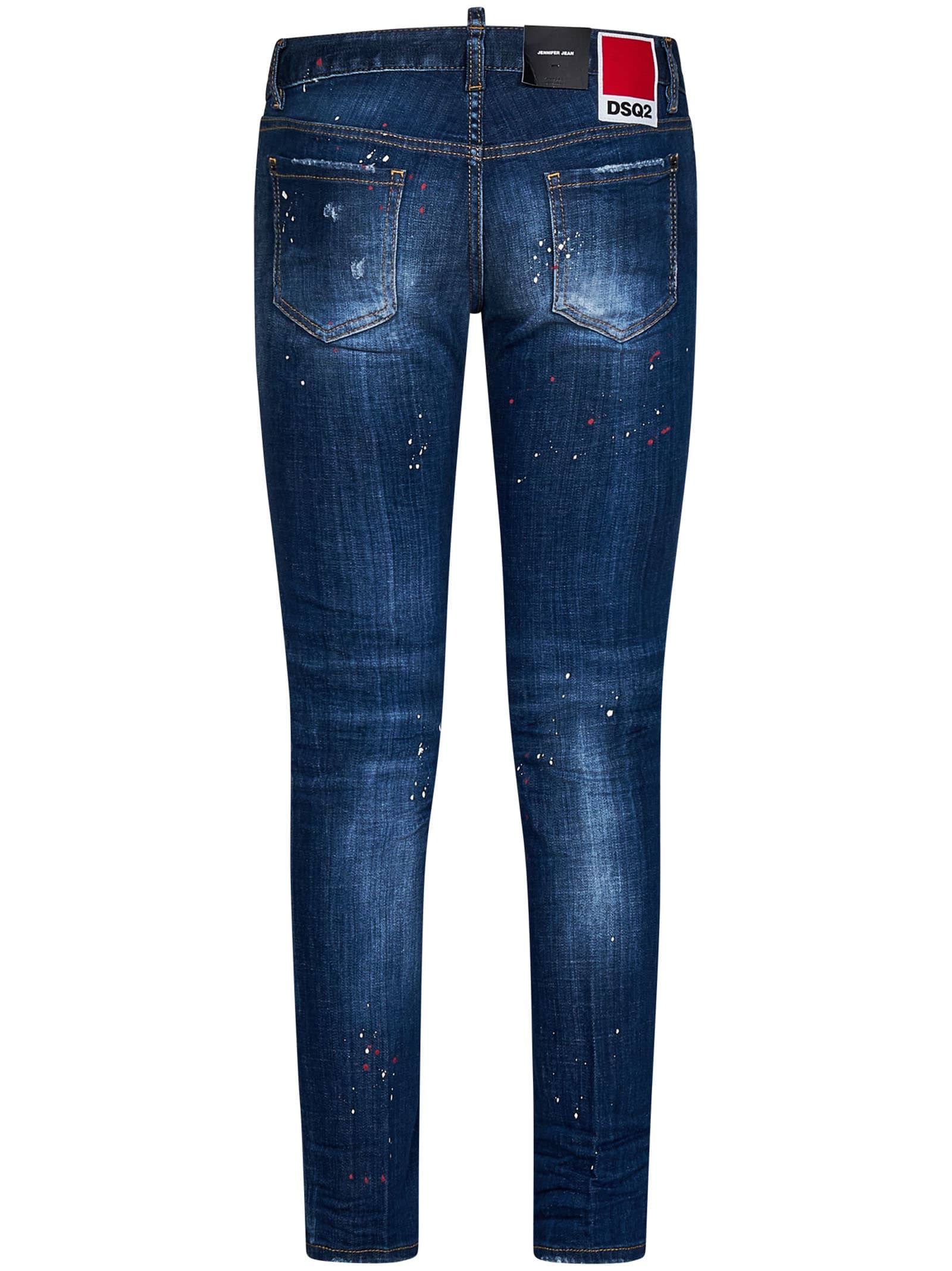 Dsquared2 Blue Denim Tidy Jeans In Blue