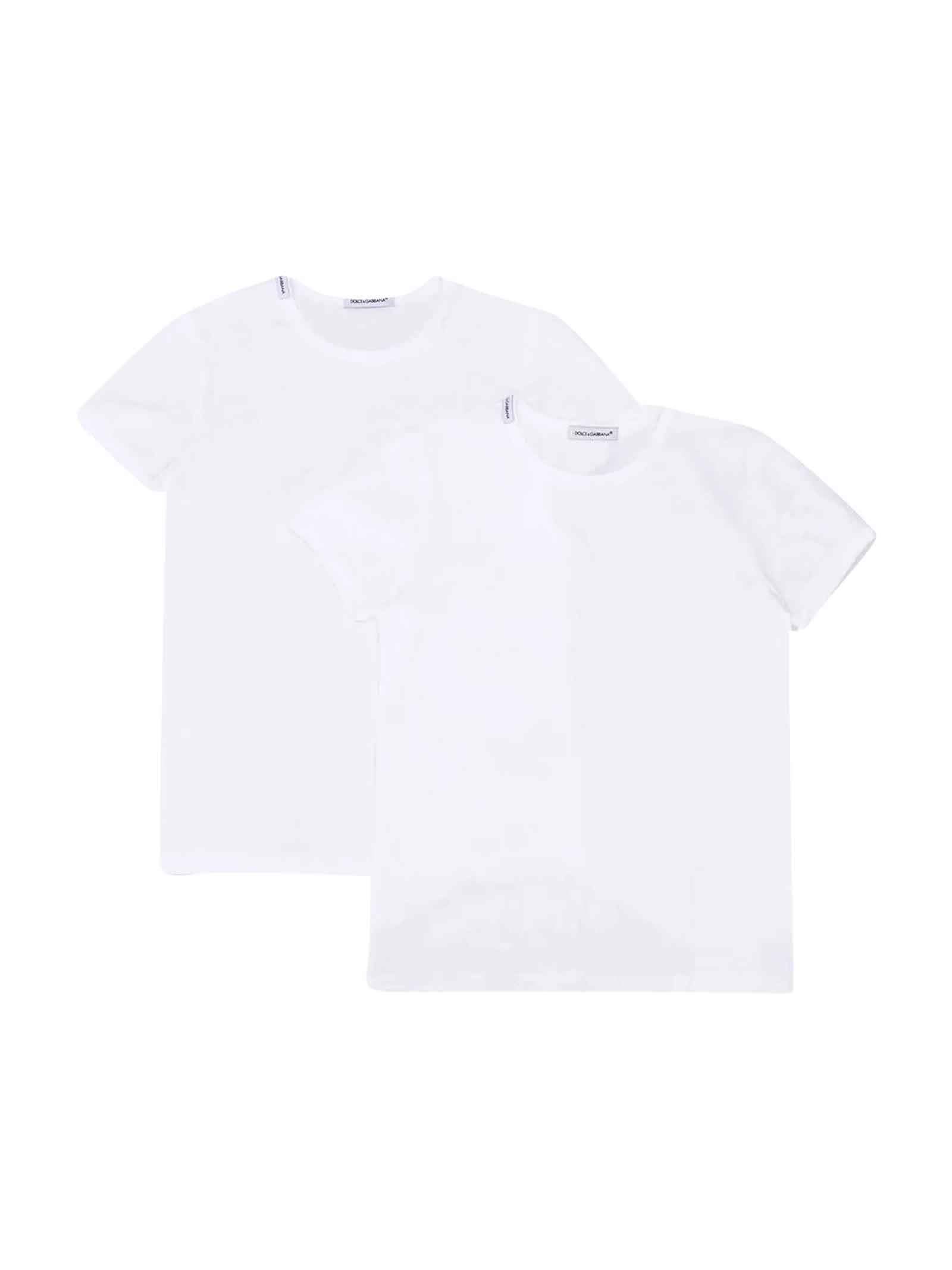 Dolce & Gabbana White T-shirt Boy