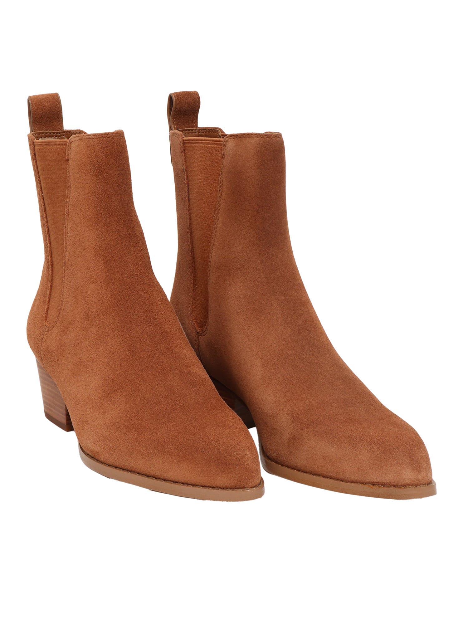 Shop Michael Kors Kinlee Ankle Boots In Brown