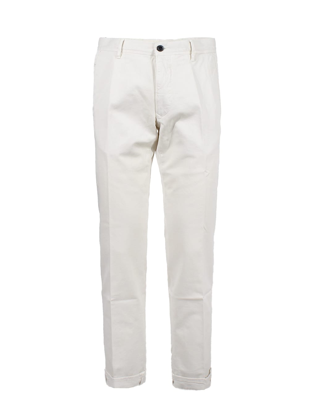 Shop Incotex Slacks Pants In White