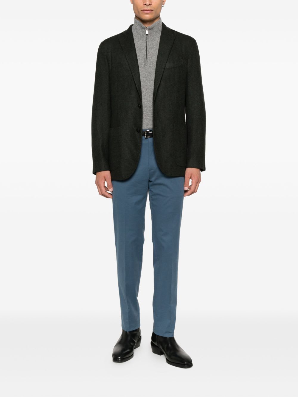 Boglioli Jersey Jacket In Black