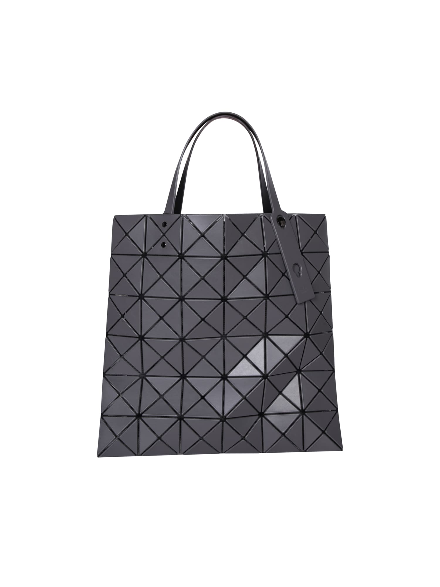 Shop Issey Miyake Lucent Matte Dark Grey Bag