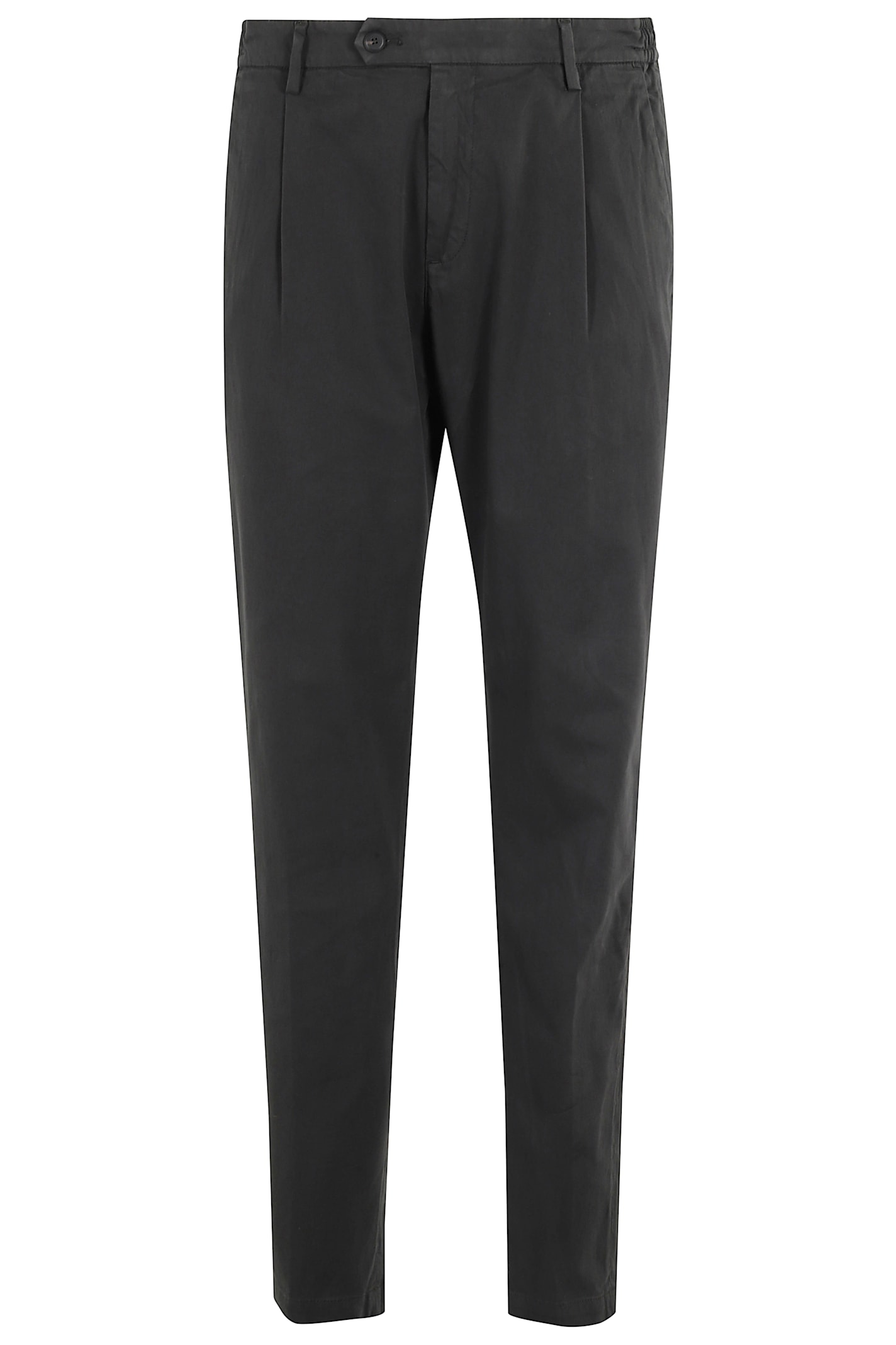 Eleventy Pantalone Pinces Elasticato In Gray