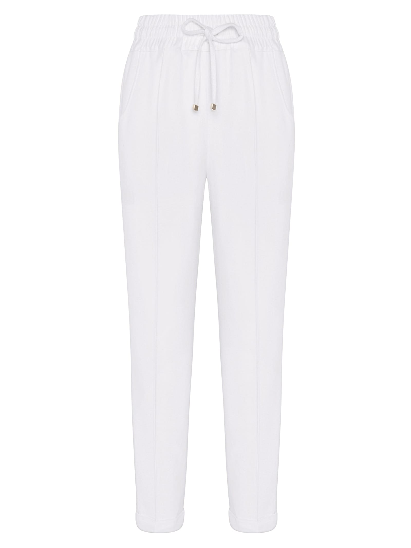 Kiton Trousers Cashmere In White