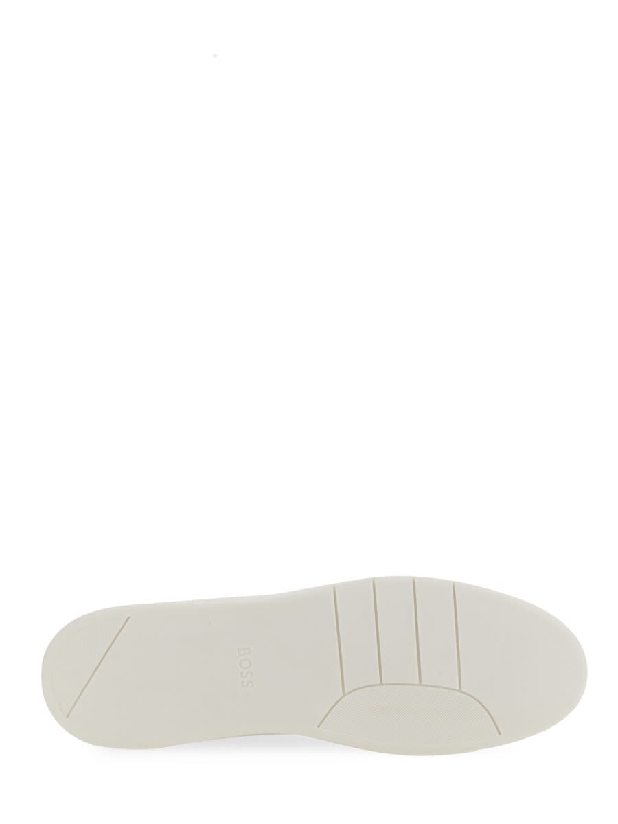 Shop Hugo Boss Sneaker With Logo In White