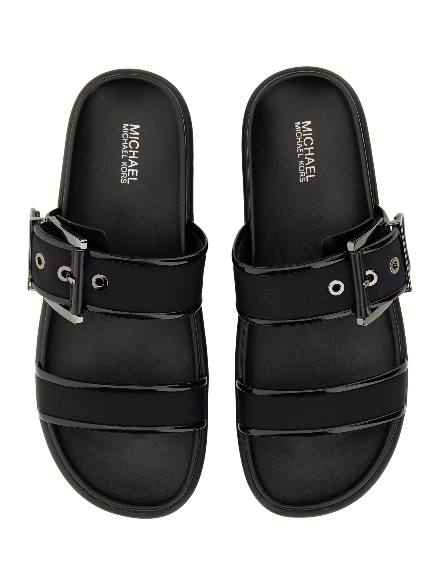 Michael Michael Kors Sandal Colby In Nero