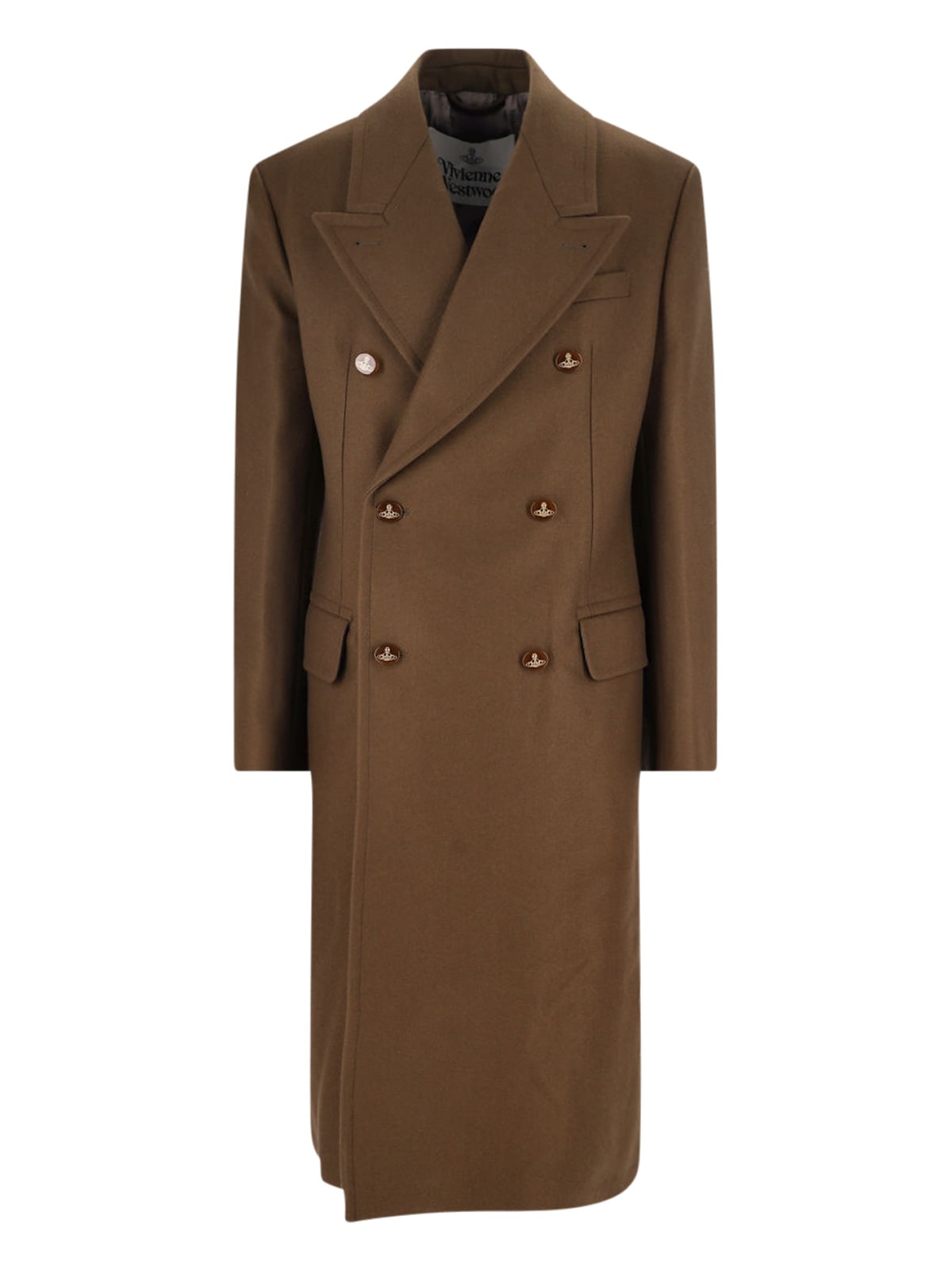 Vivienne Westwood Double-breasted Wool And Cashmere Coat
